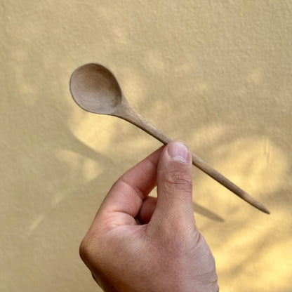 walnut wood teaspoon