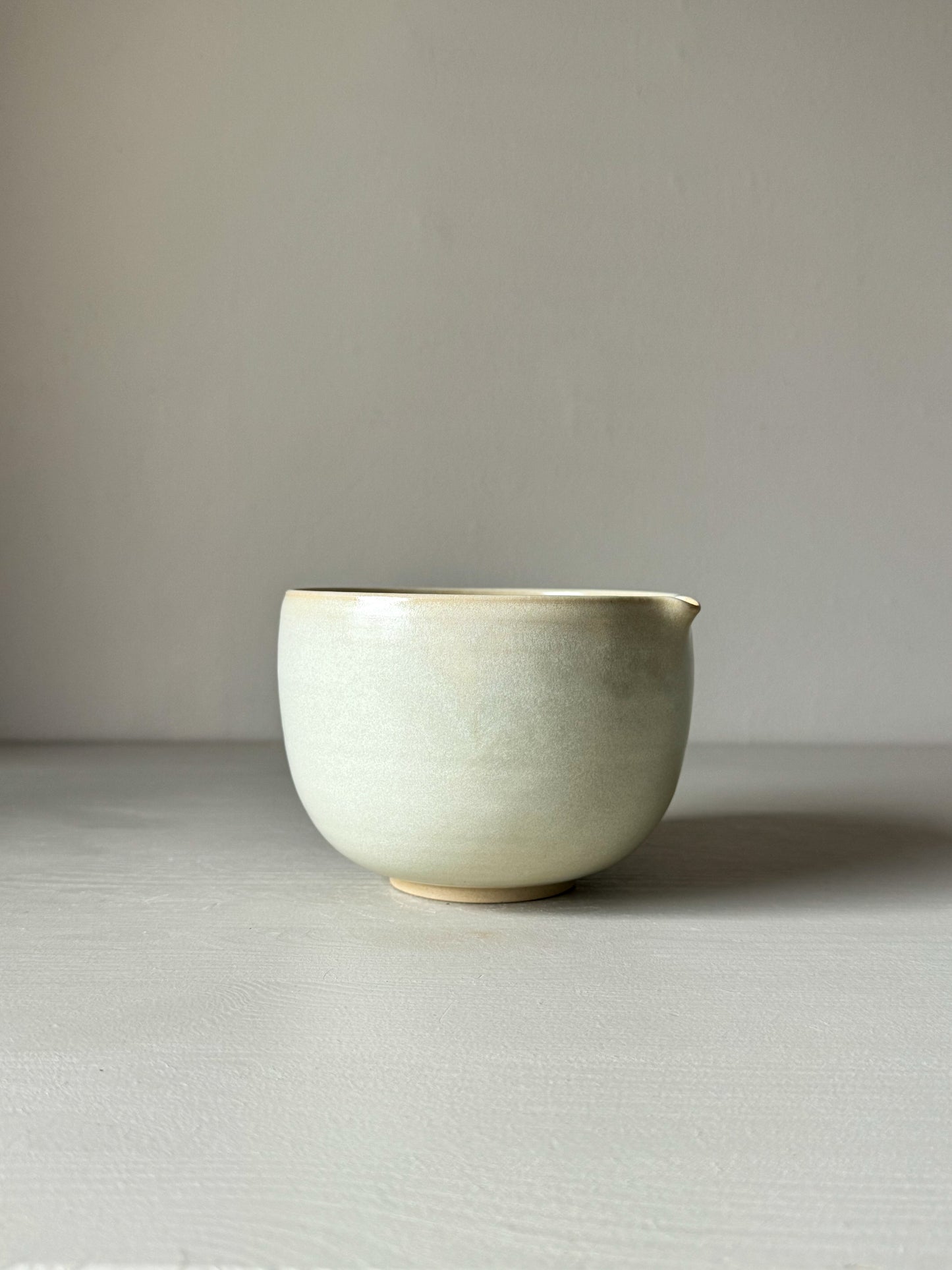 Large Matcha bowl - Moonstone