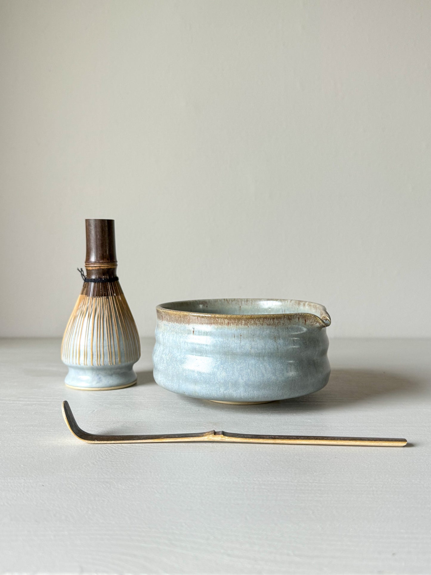 Matcha Whisk Holder - Sky Blue