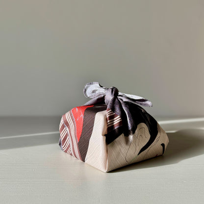 Small Furoshiki - Sharaku Gray