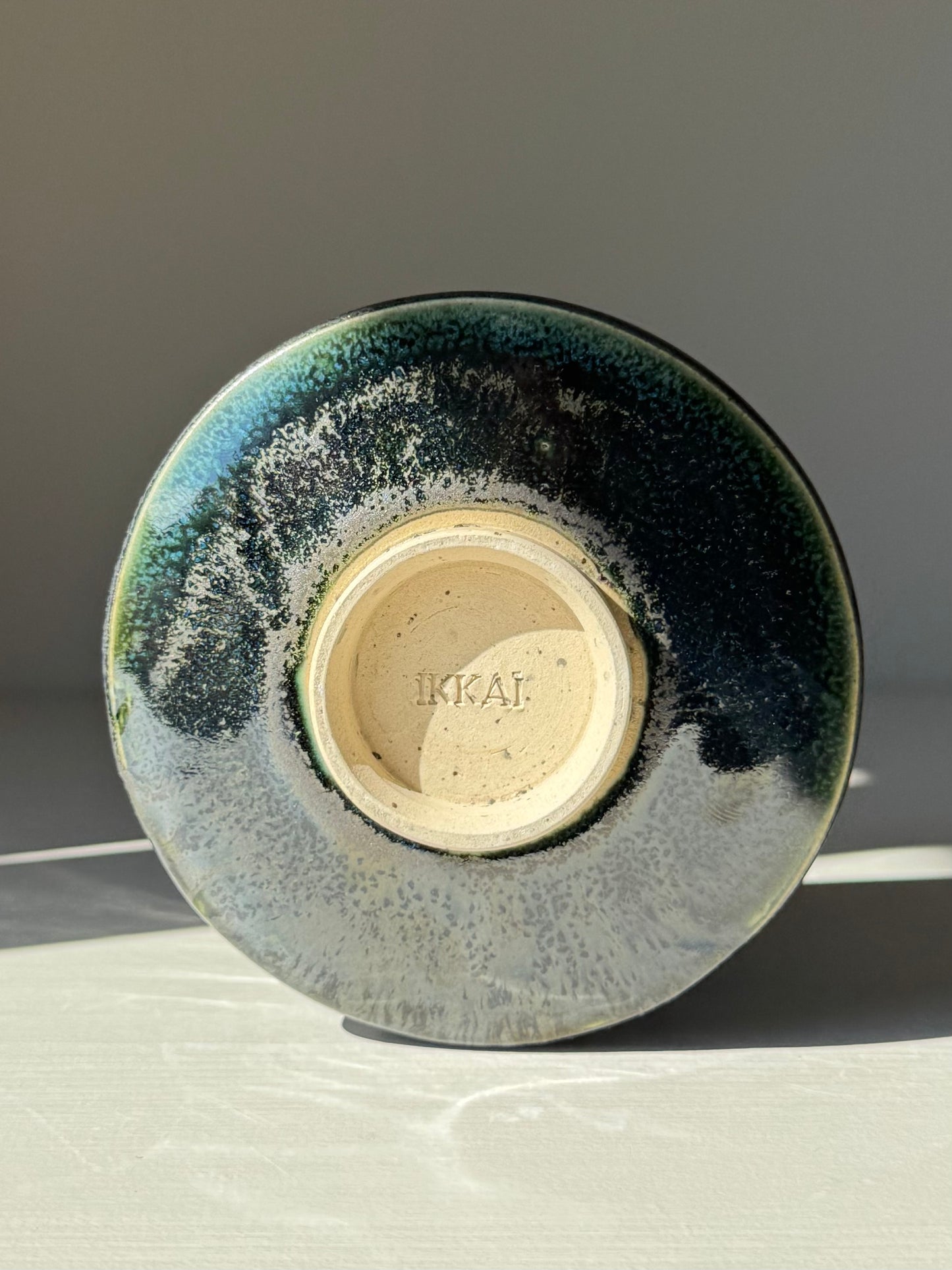 Textured Matcha Bowl - Hinoki Series #04