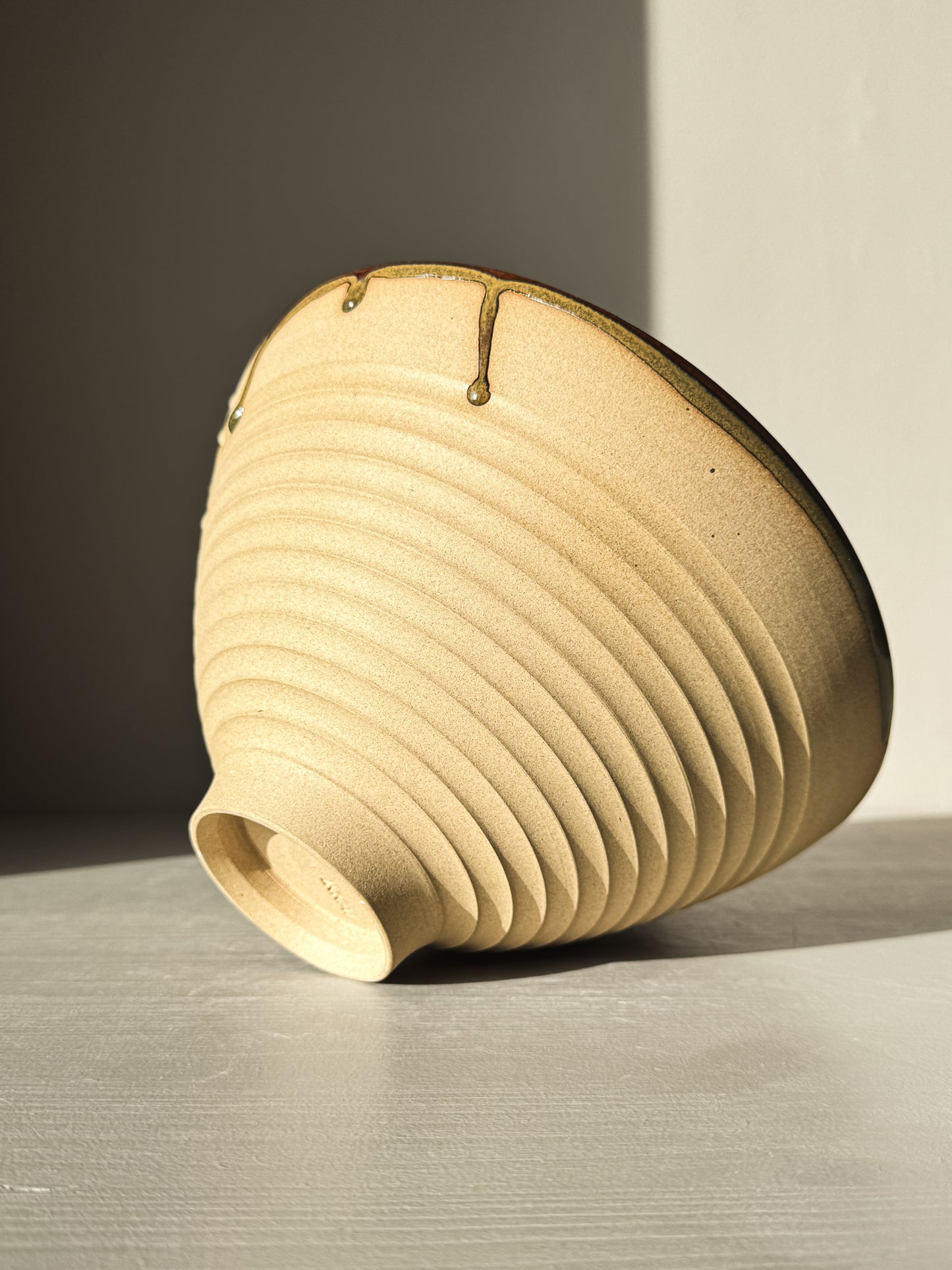 Medium Carved Bowl - Inyo #01