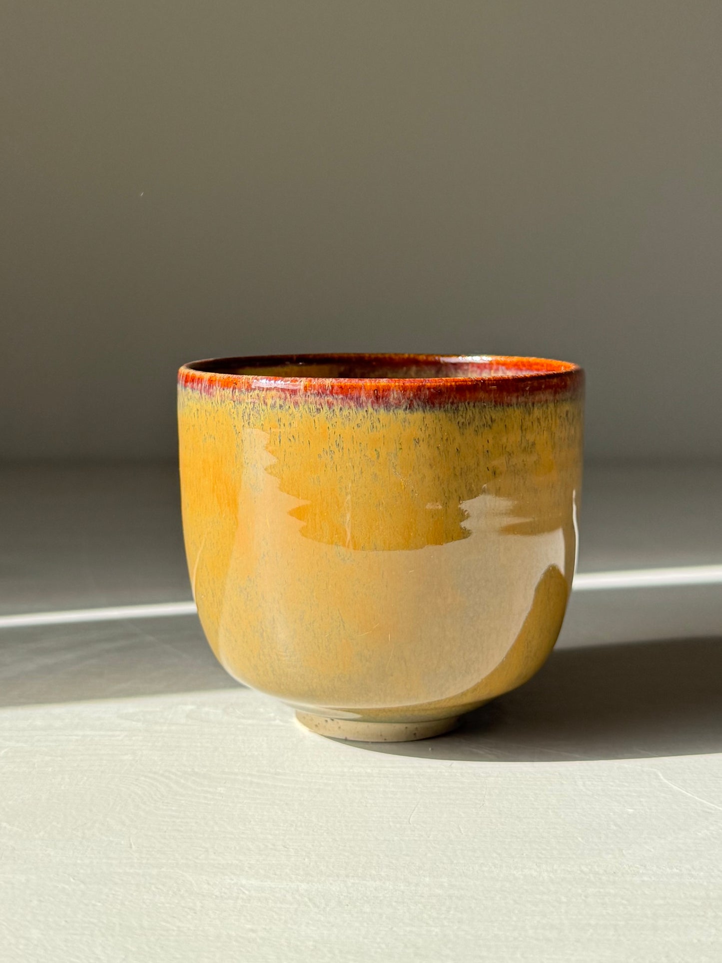 Yunomi Cups - Tenmoku Glaze