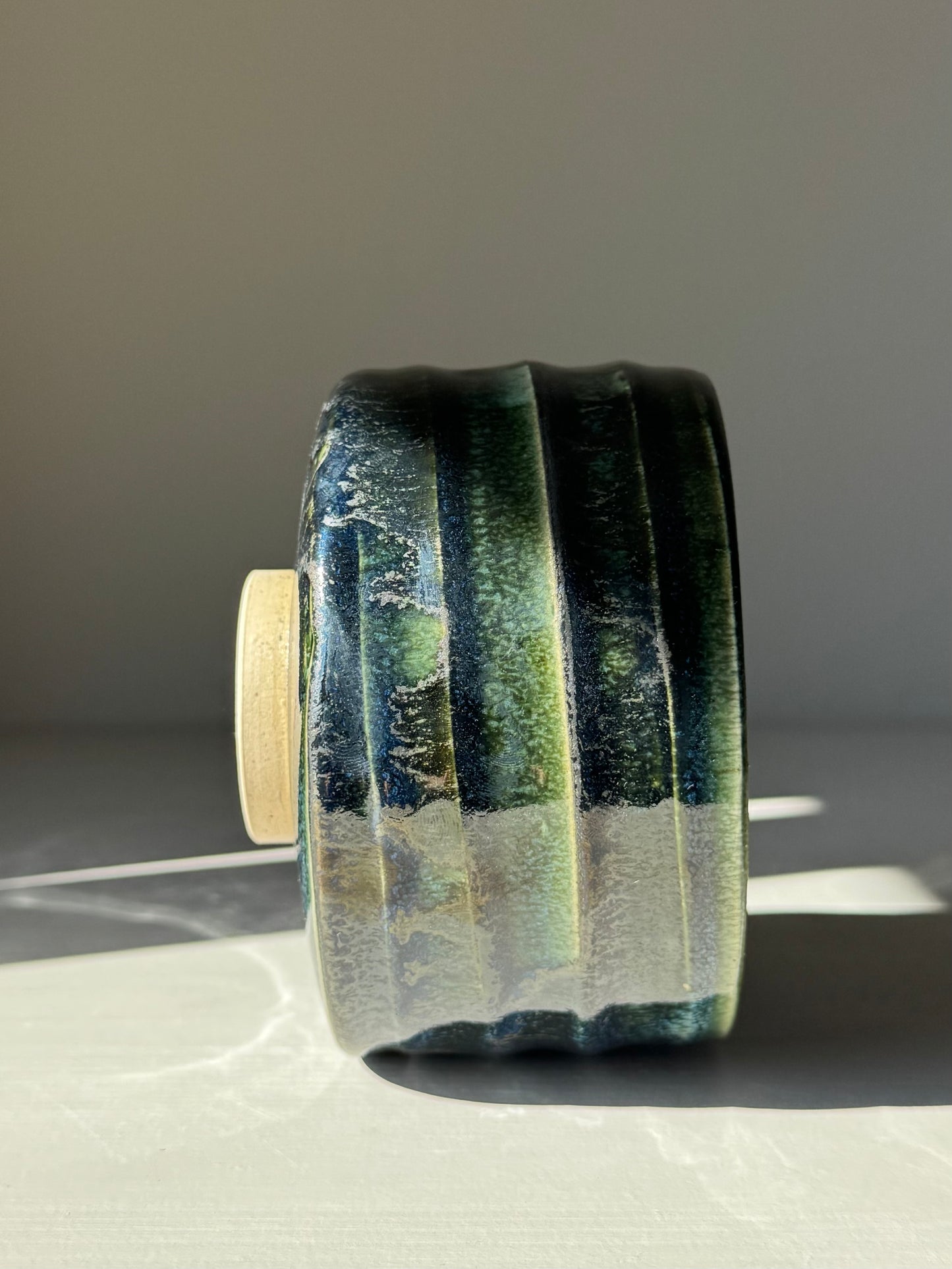 Textured Matcha Bowl - Hinoki Series #04