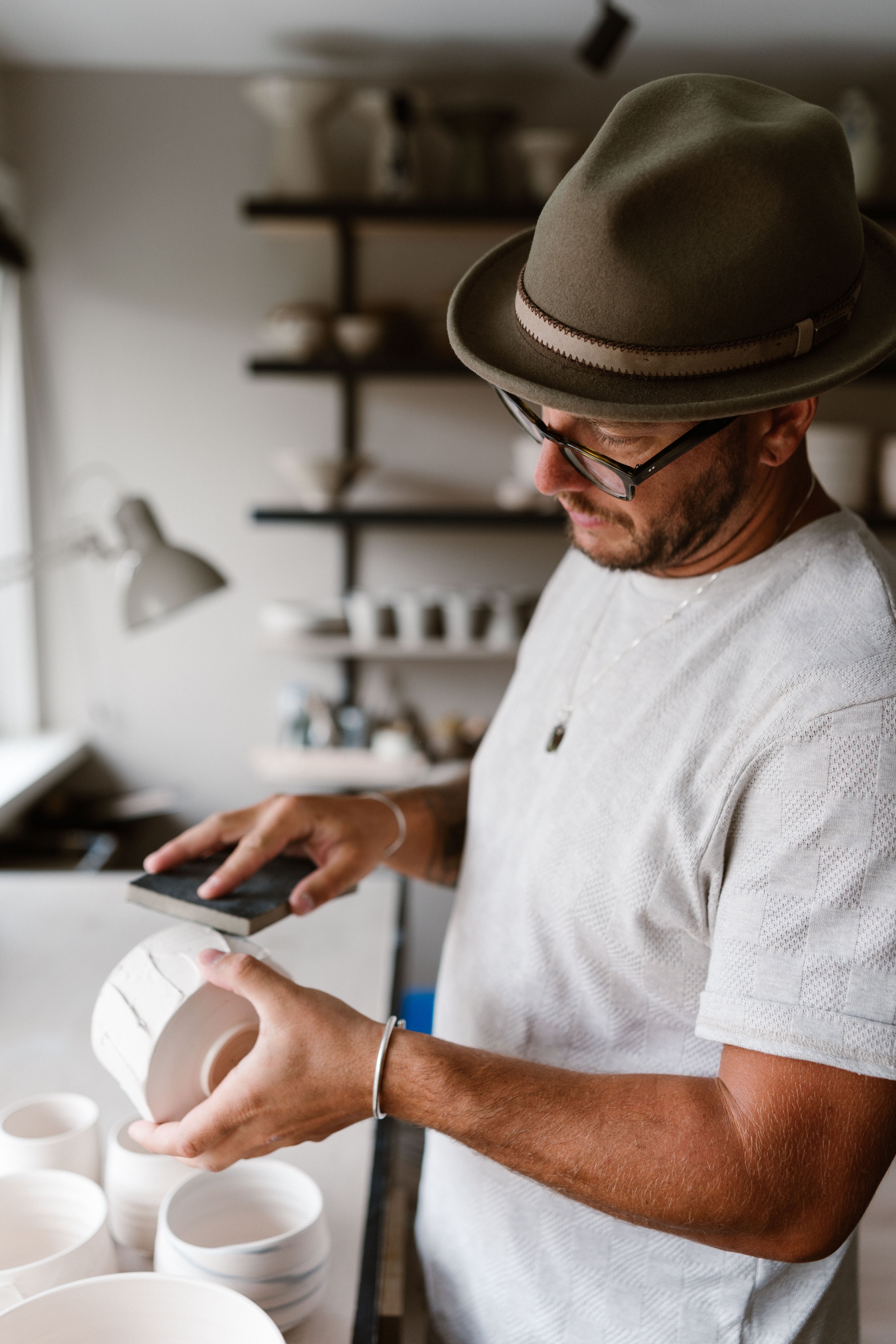 Abel Pepping and his handmade ceramics