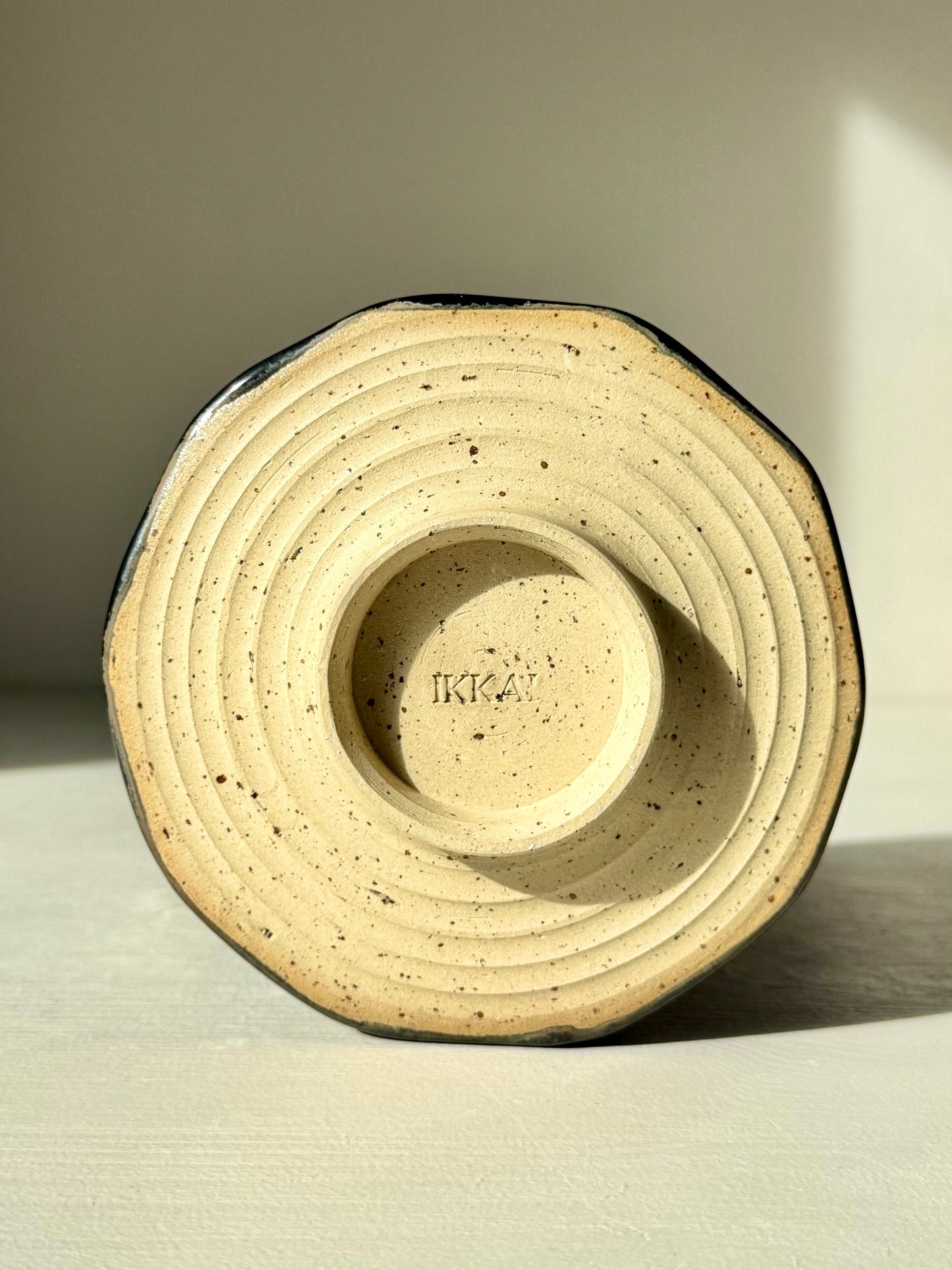 Faceted Matcha Bowl - Hinoki Series #03