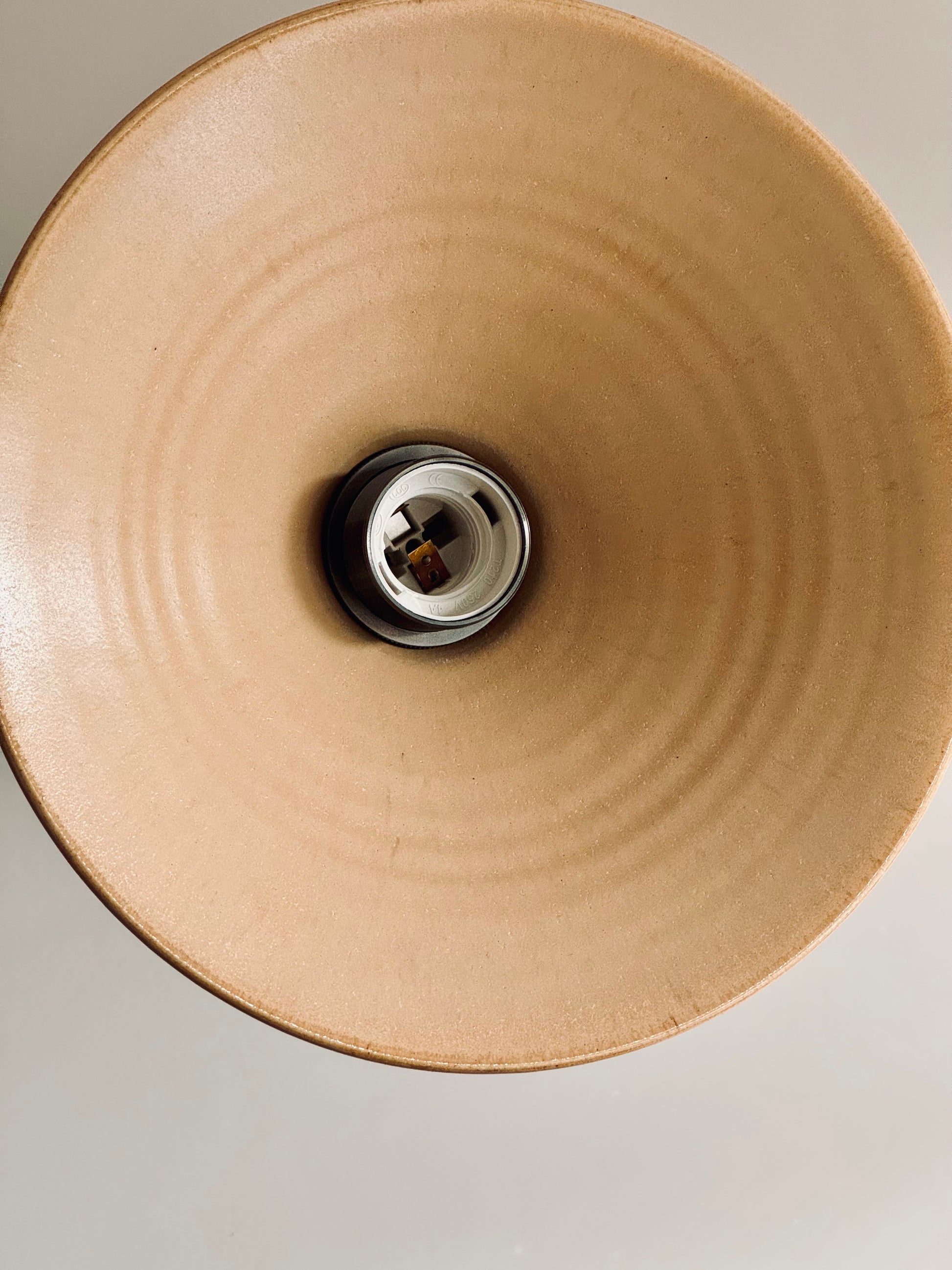 IKKAI Ceramics Lamp shade - Peach