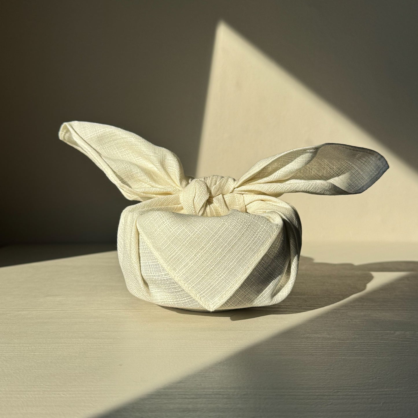 Small Furoshiki - Plain Ecru - Organic Cotton