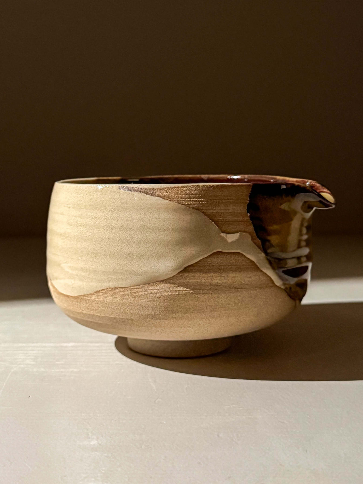 Matcha Bowl with Spout – Inyo #01