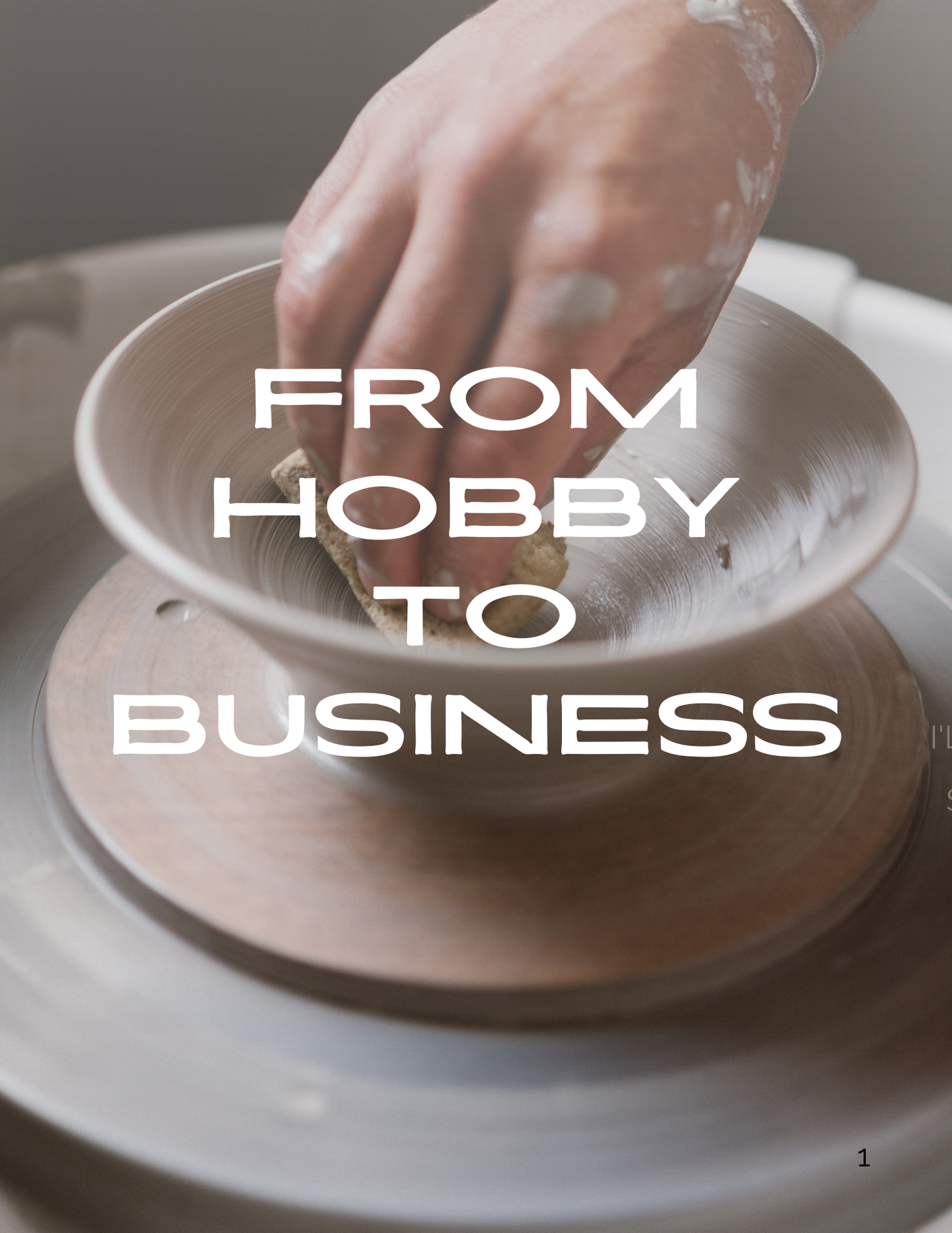 How to start a pottery business ebook