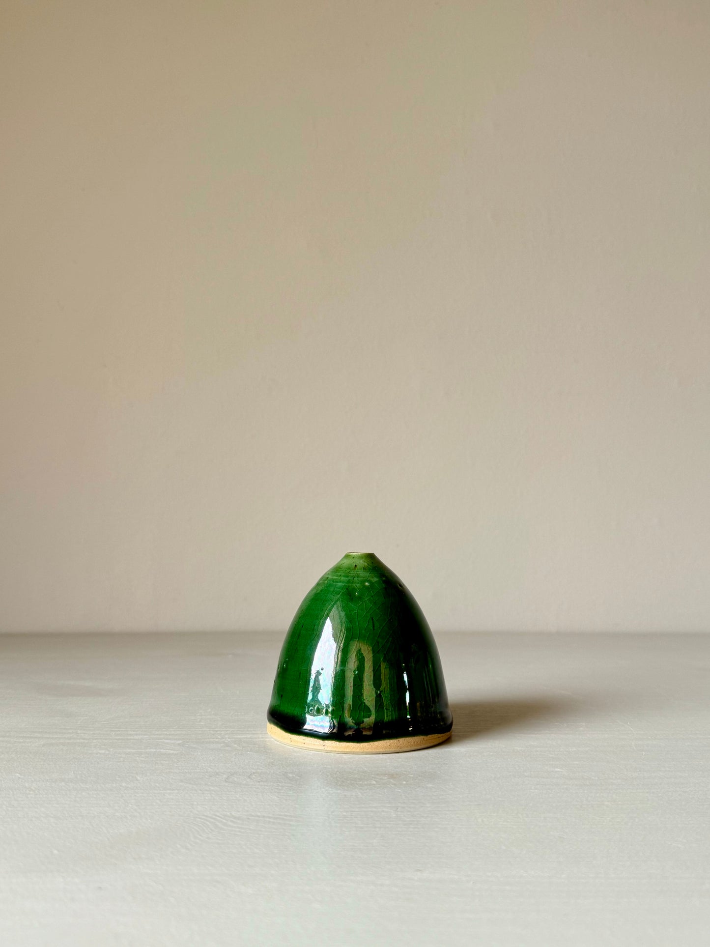 Small Vase - Glossy Green