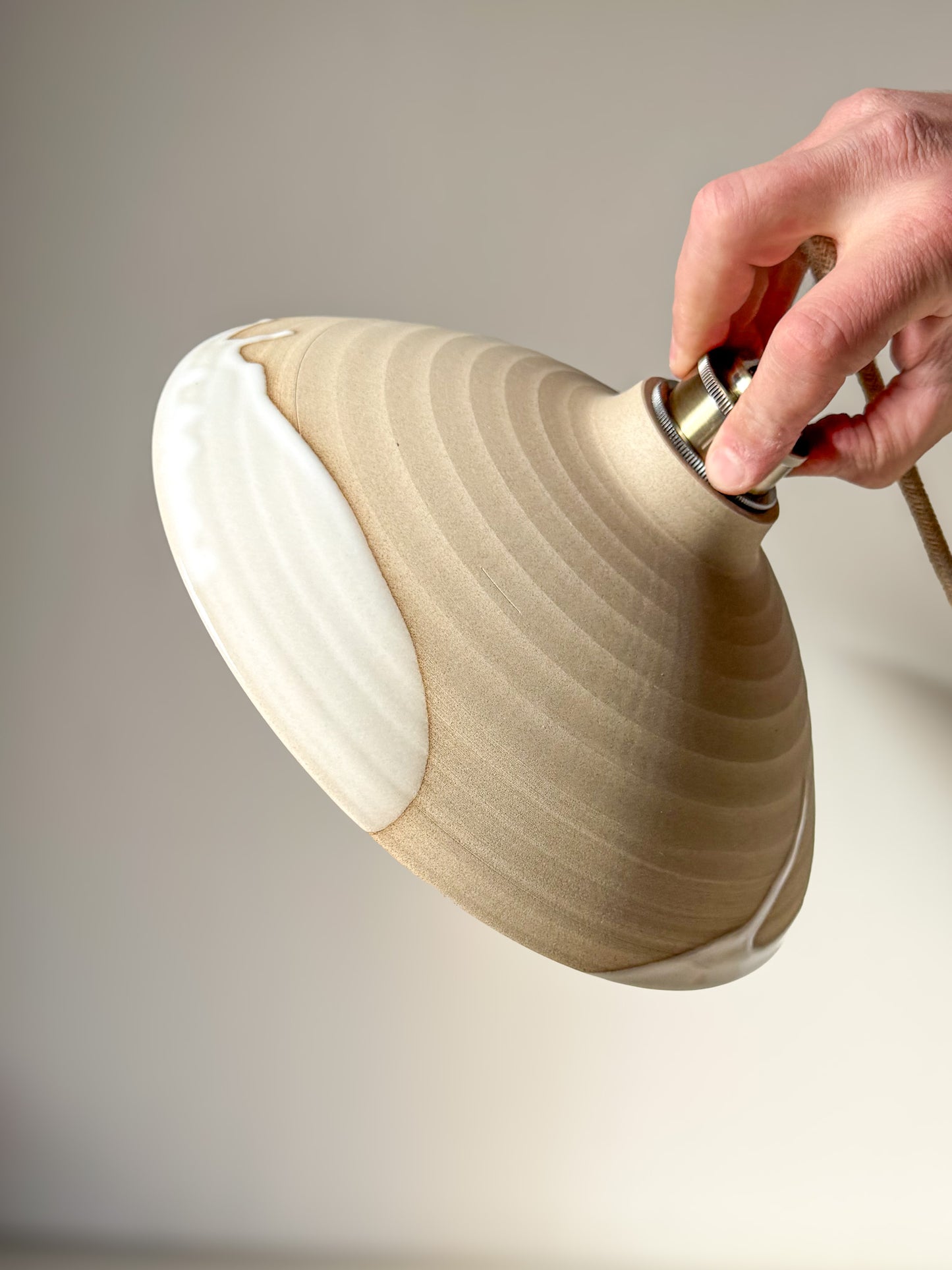 Ceramic Lamp Shade – Yuki #03