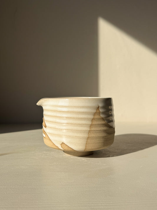 Matcha Bowl with Spout – Yuki #10