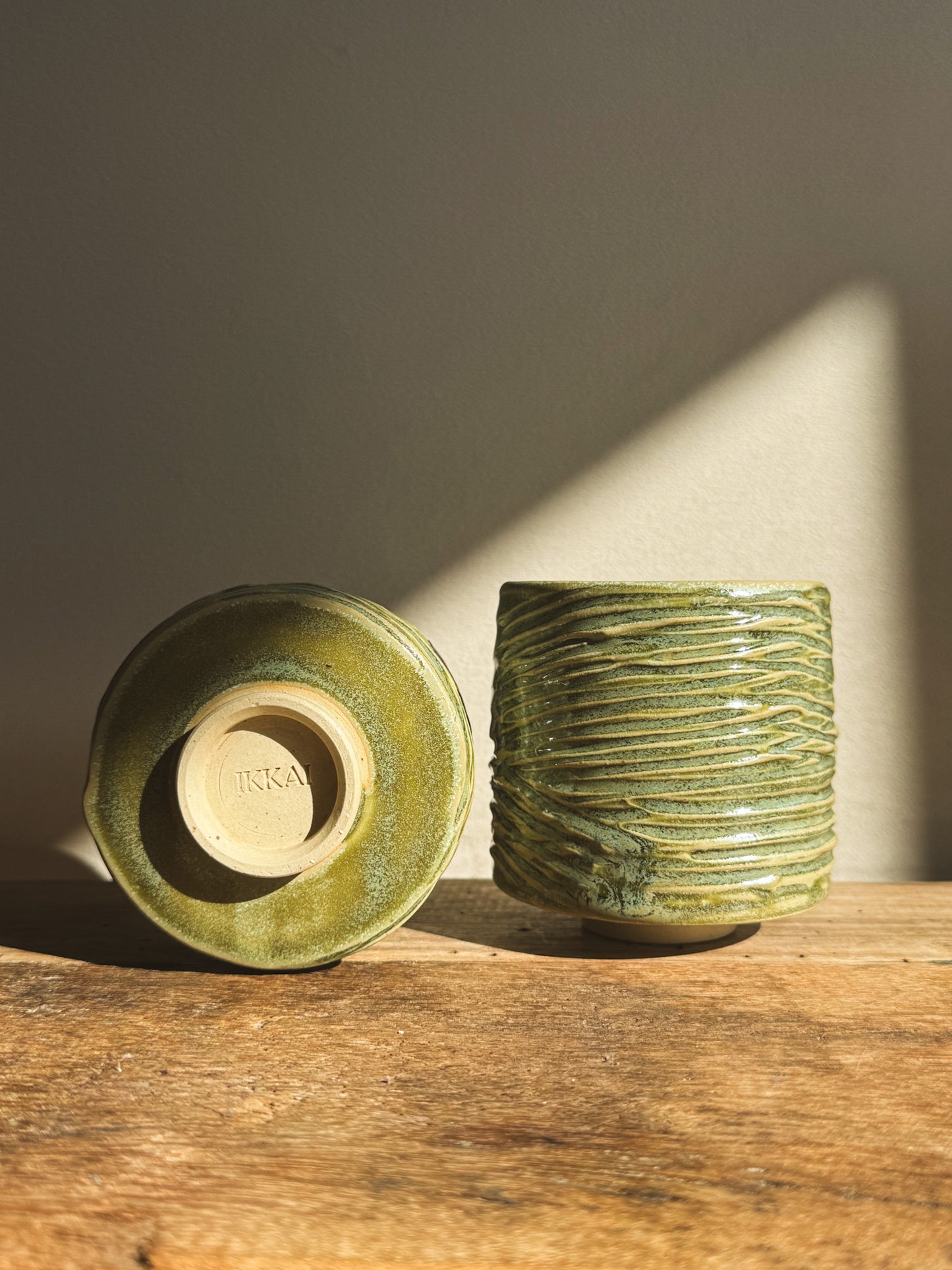 Yunomi Cups - Wasabi Green #01
