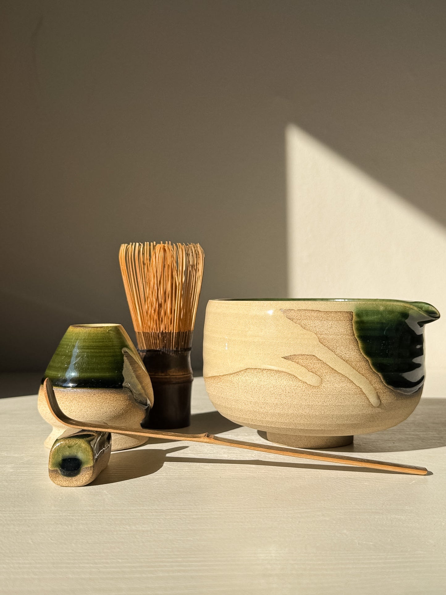 Matcha kom met Schenktuit – Mori Serie #08