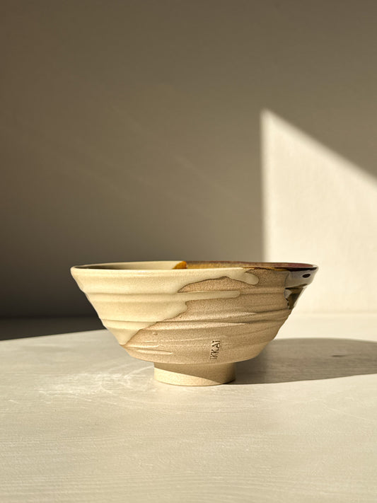 Textured Matcha Bowl – Inyo #01