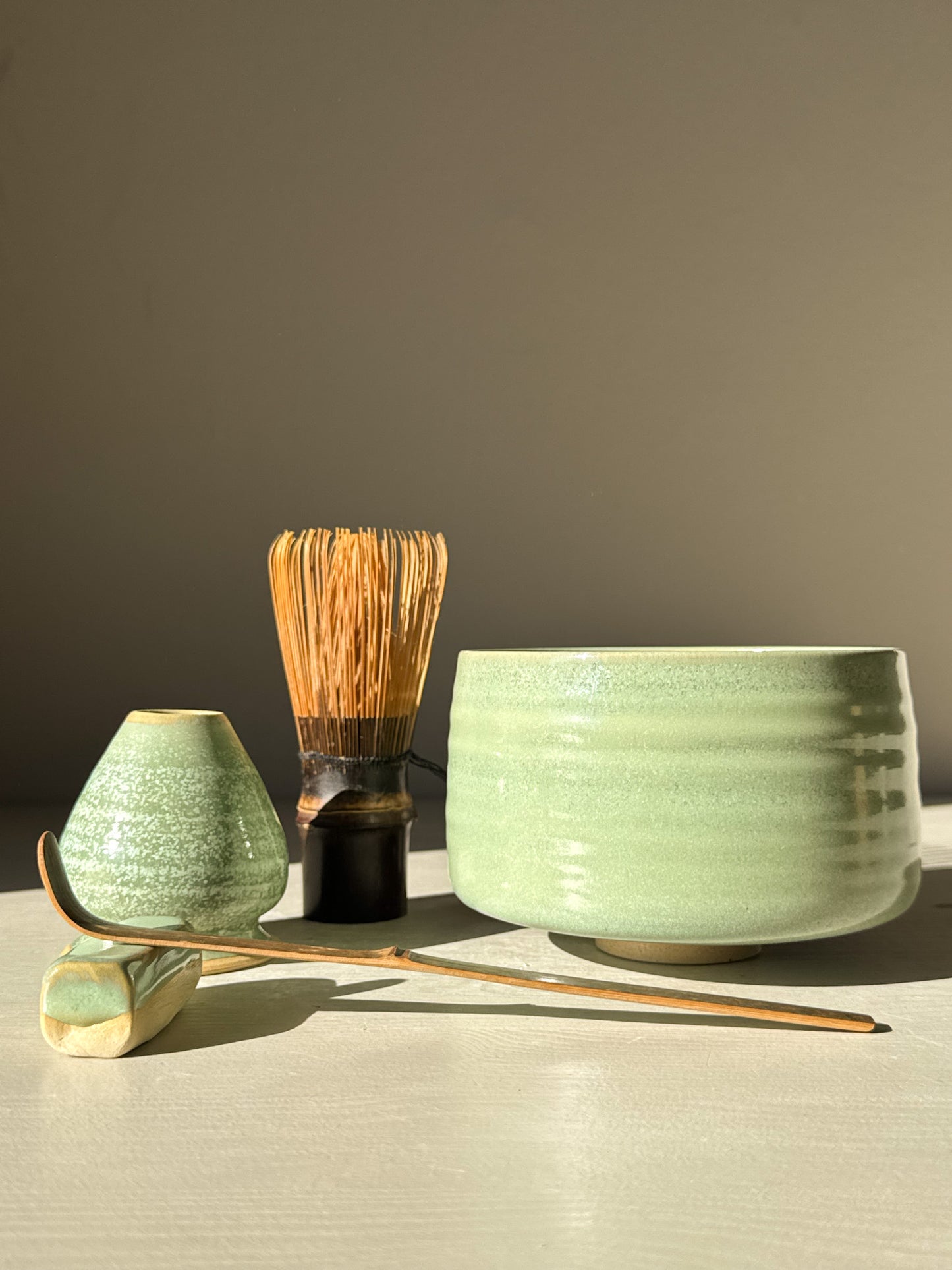 Matcha Bowl – Sage Glaze #02