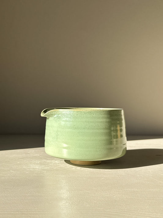 Matcha Bowl Spout – Sage #02