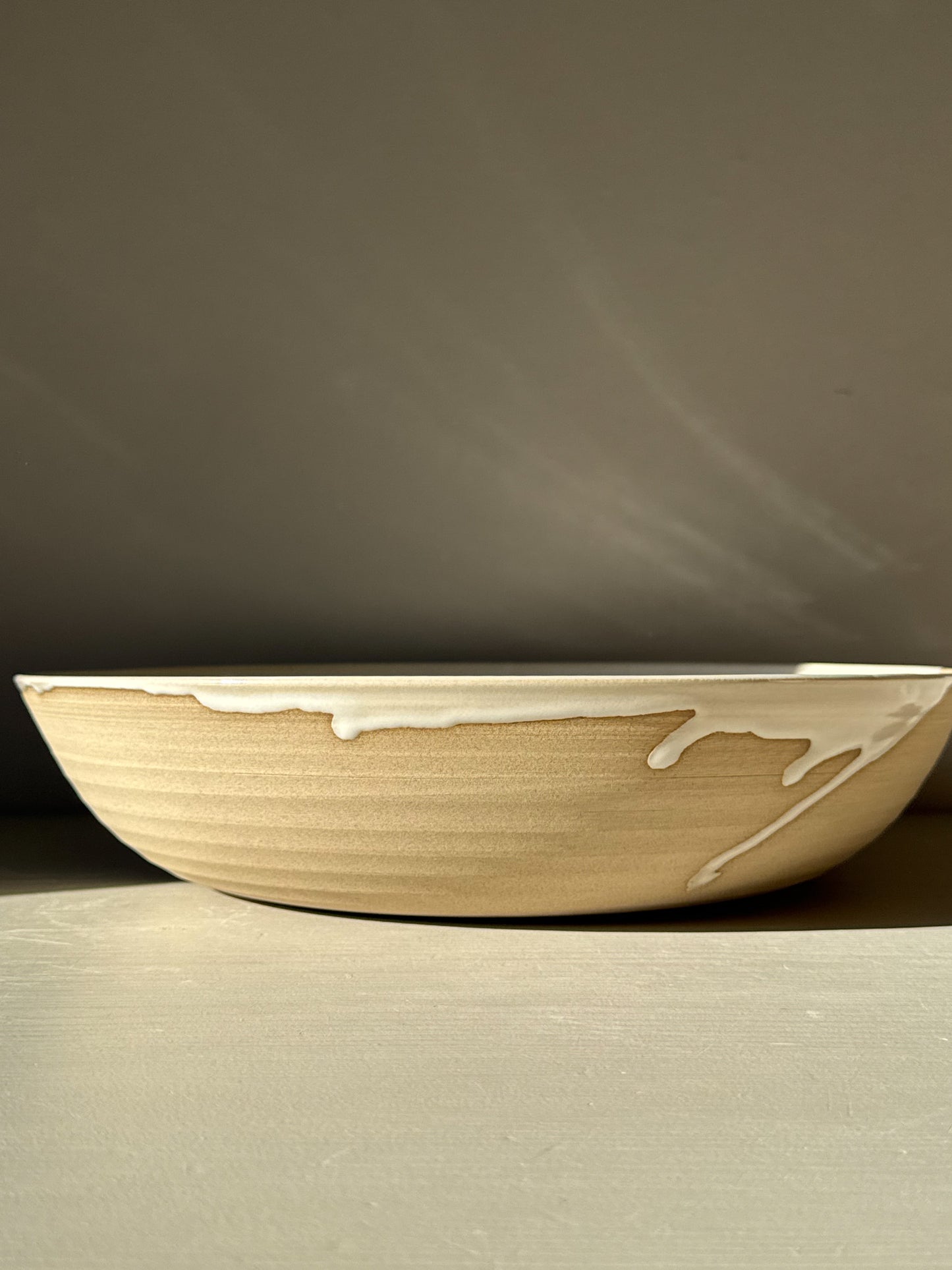 Large Shallow Bowl - Yuki