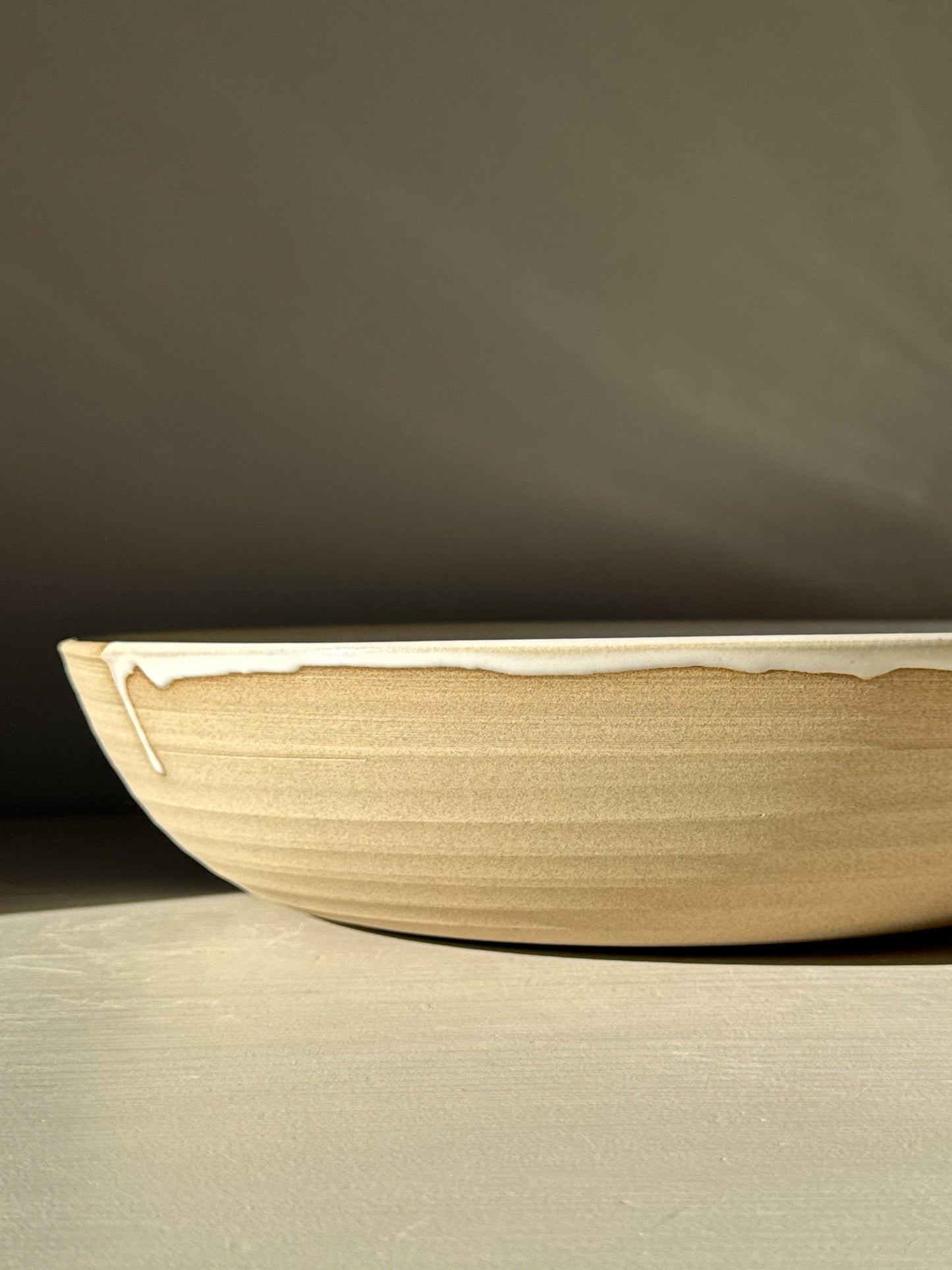 Large Shallow Bowl - Yuki