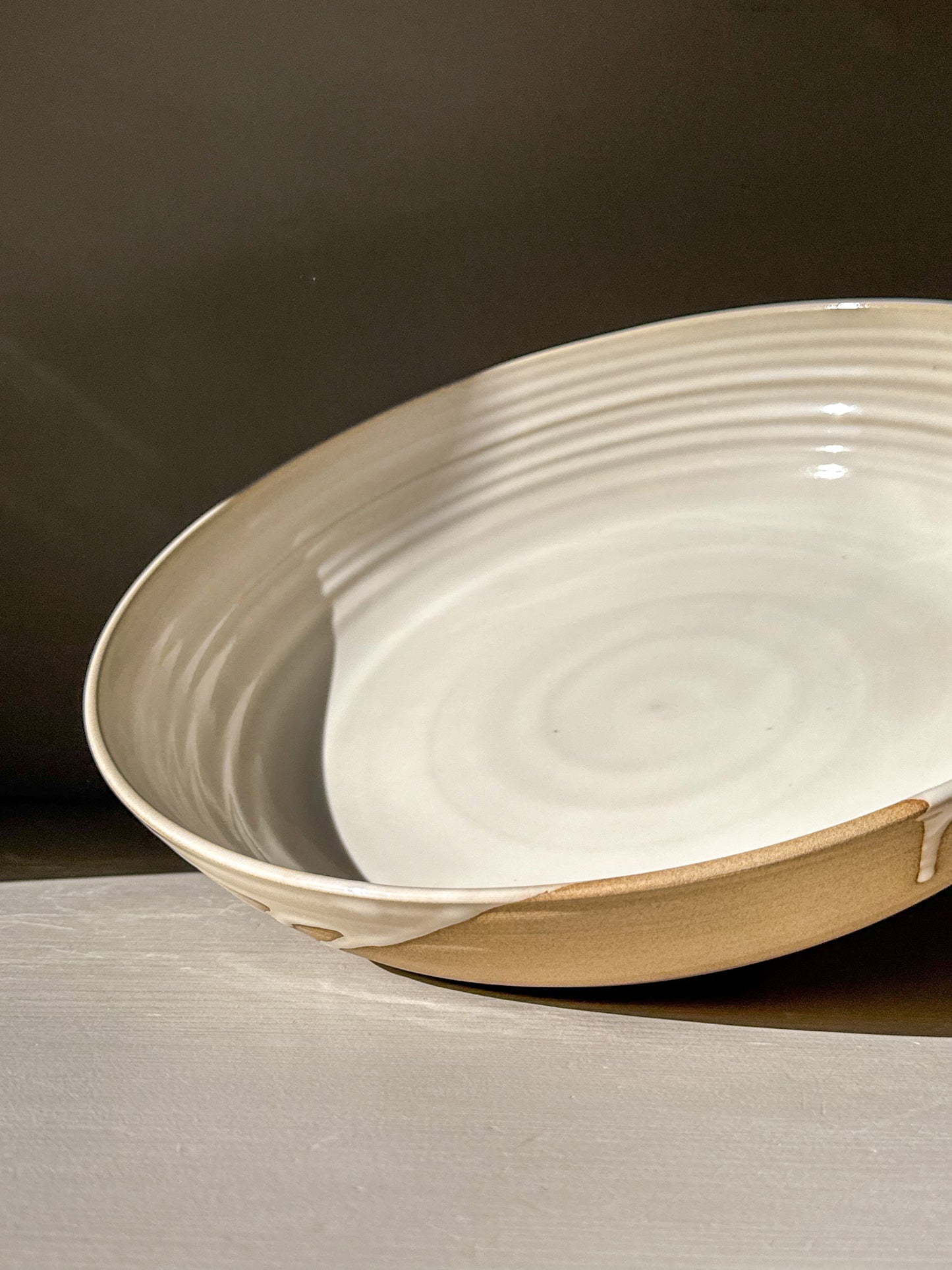 Large Shallow Bowl - Yuki