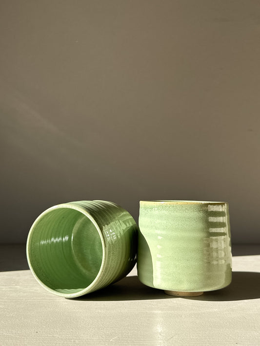 Yunomi Cups - Sage