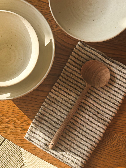 Wooden Serving Spoons - Hand Carved in Marrakech