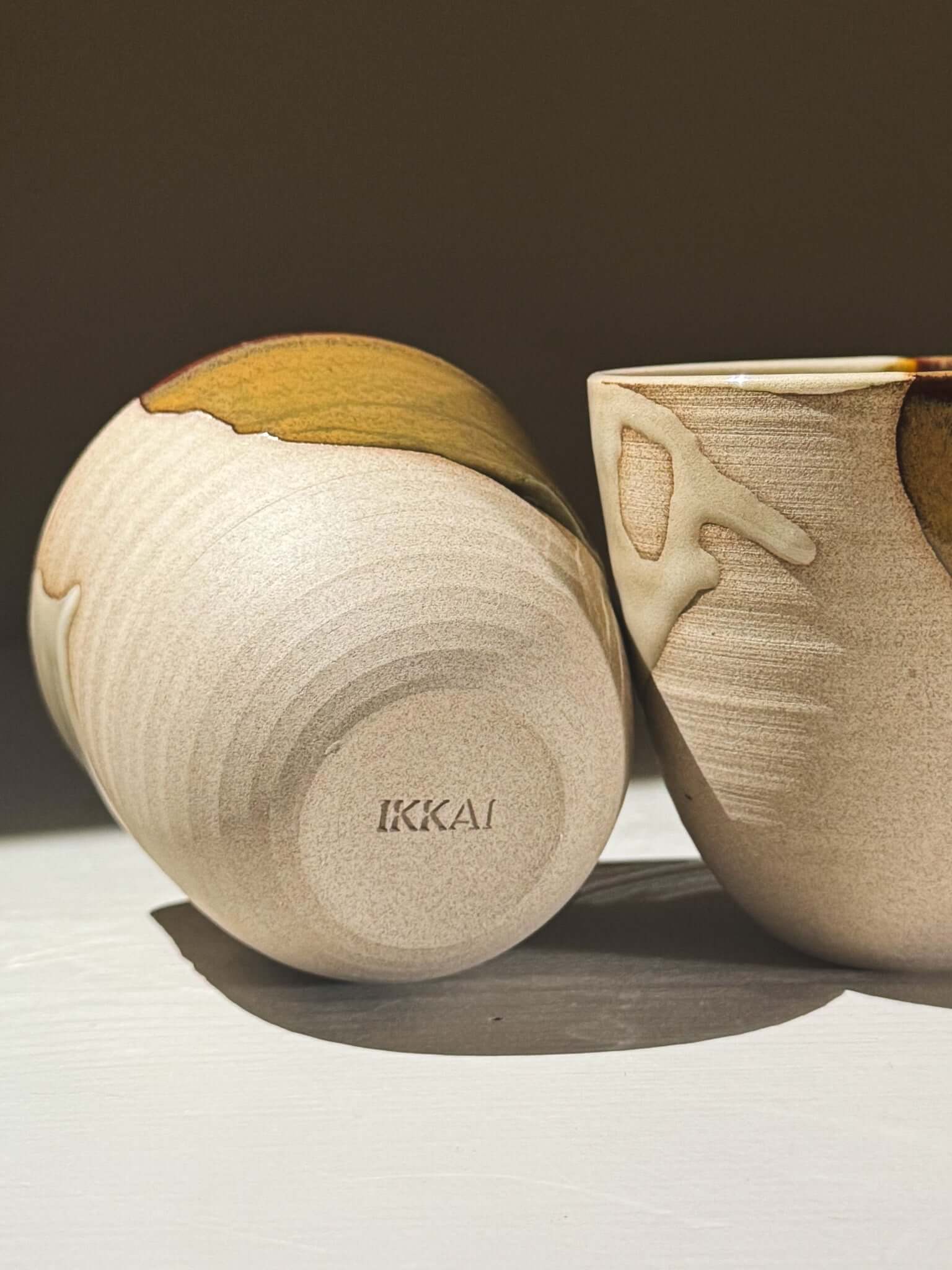 Stackable Latte Cups - Inyo featuring beautiful glazed finishes and ergonomic design for comfortable everyday use.
