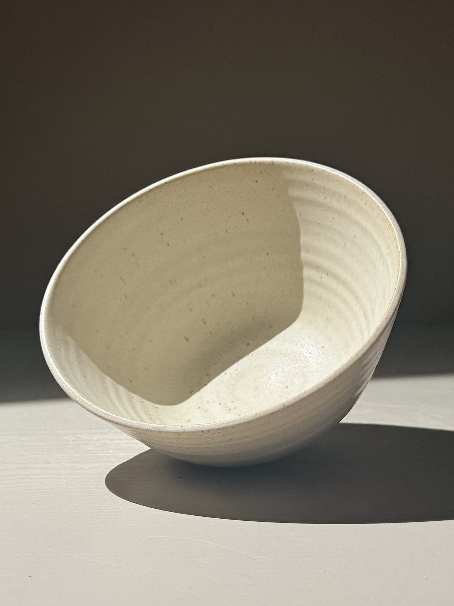 Matcha Bowl & Whisk Holder Set - Eggshell #01