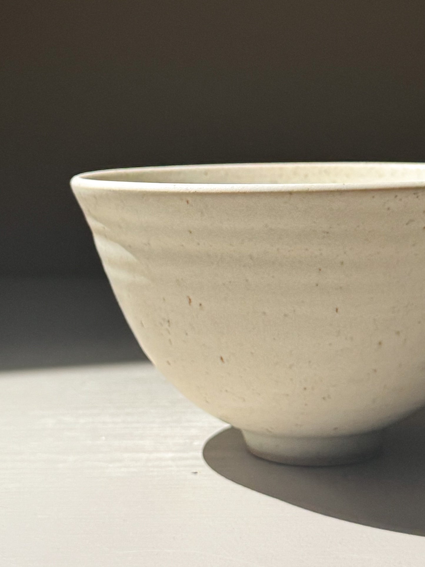 Matcha Bowl & Whisk Holder Set - Eggshell #02