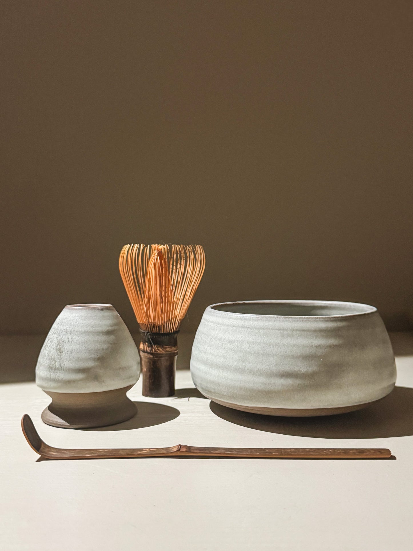 Matcha Whisk Holder - Pale Blue