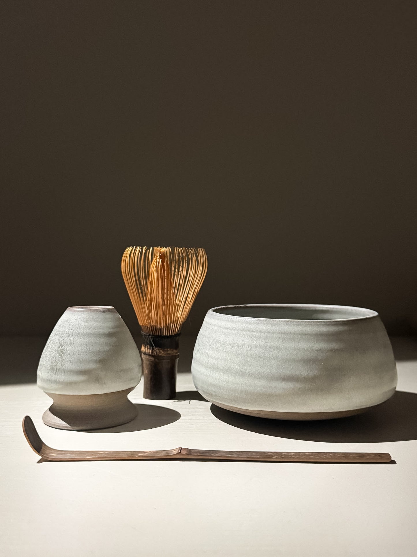 Matcha Bowl - Pale Blue