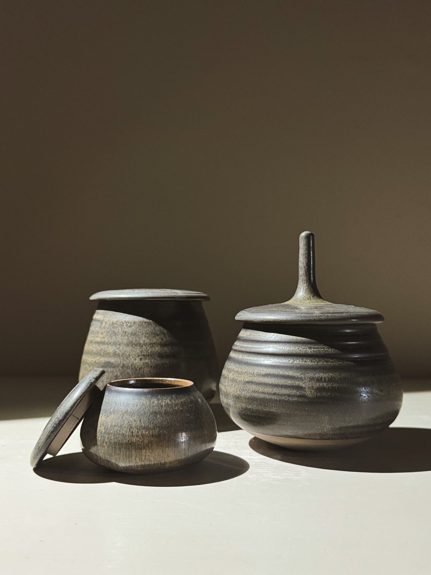 Pot met Deksel - Zwarte Truffle #01