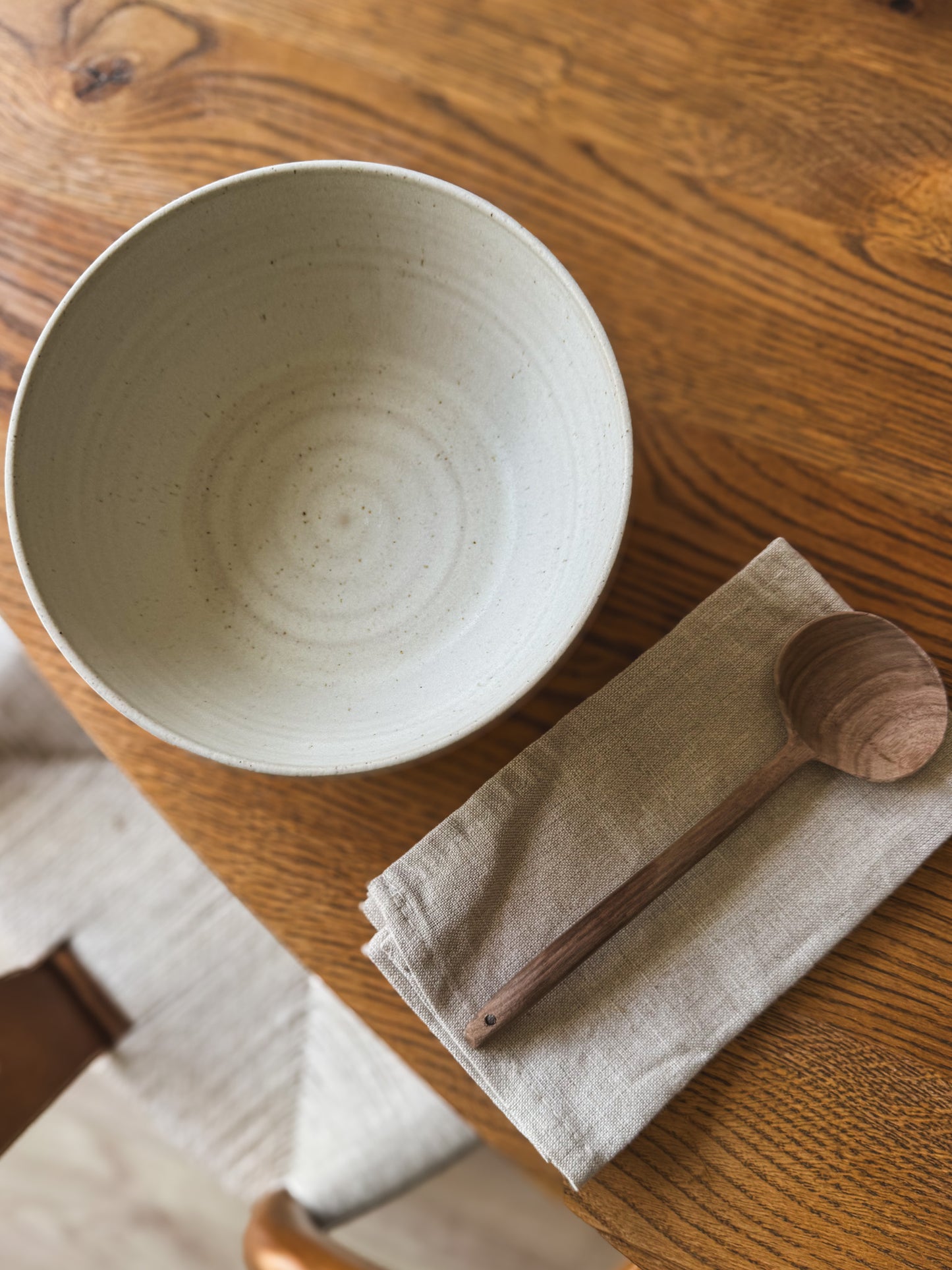 Medium Kom – Eggshell