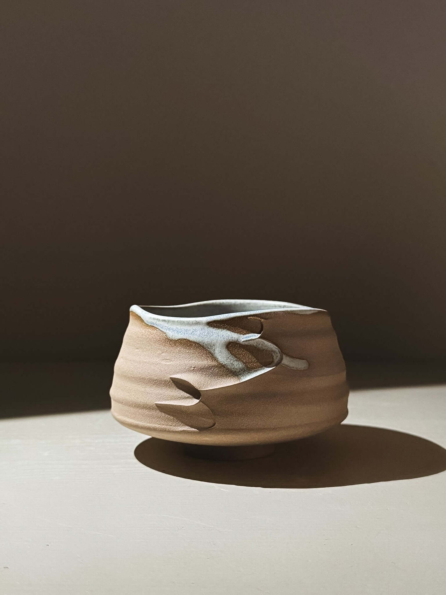 Gestructureerde Matcha Kom - Mizu #01
