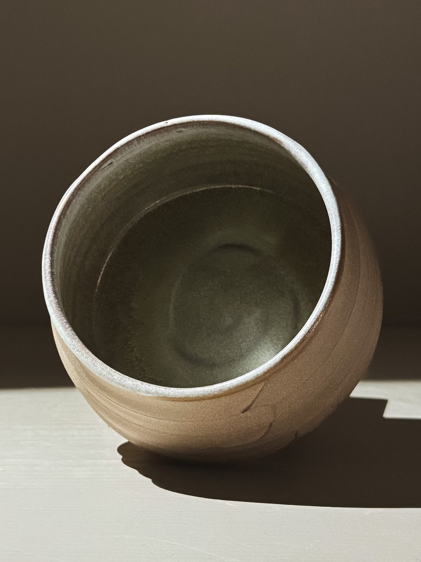 Gestructureerde Matcha Kom - Tsuki #01