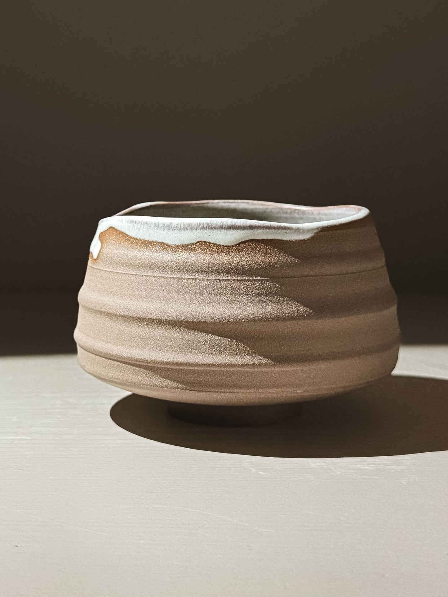 Gestructureerde Matcha Kom - Tsuki #02