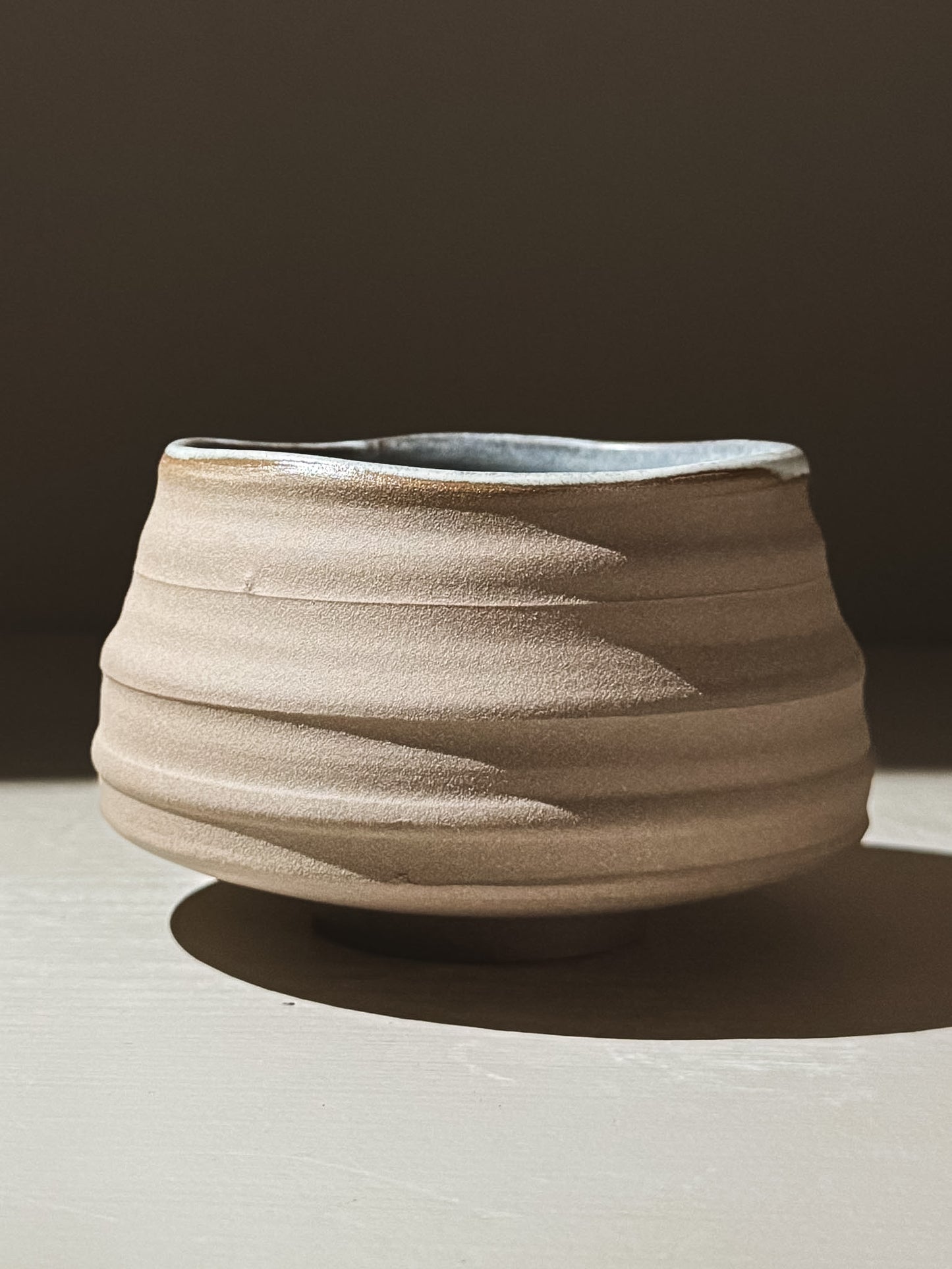 Gestructureerde Matcha Kom - Mizu #02