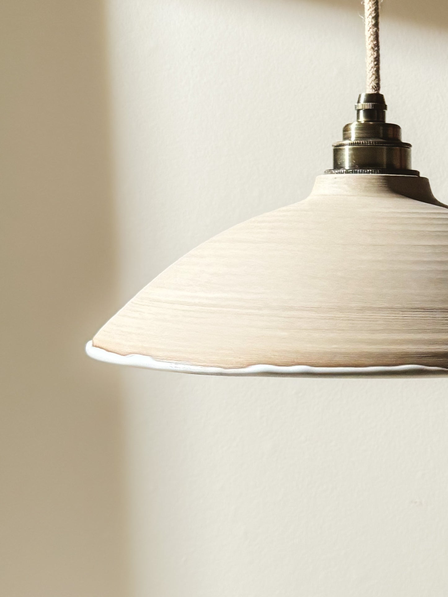 Ceramic Lamp Shade – Yuki #01