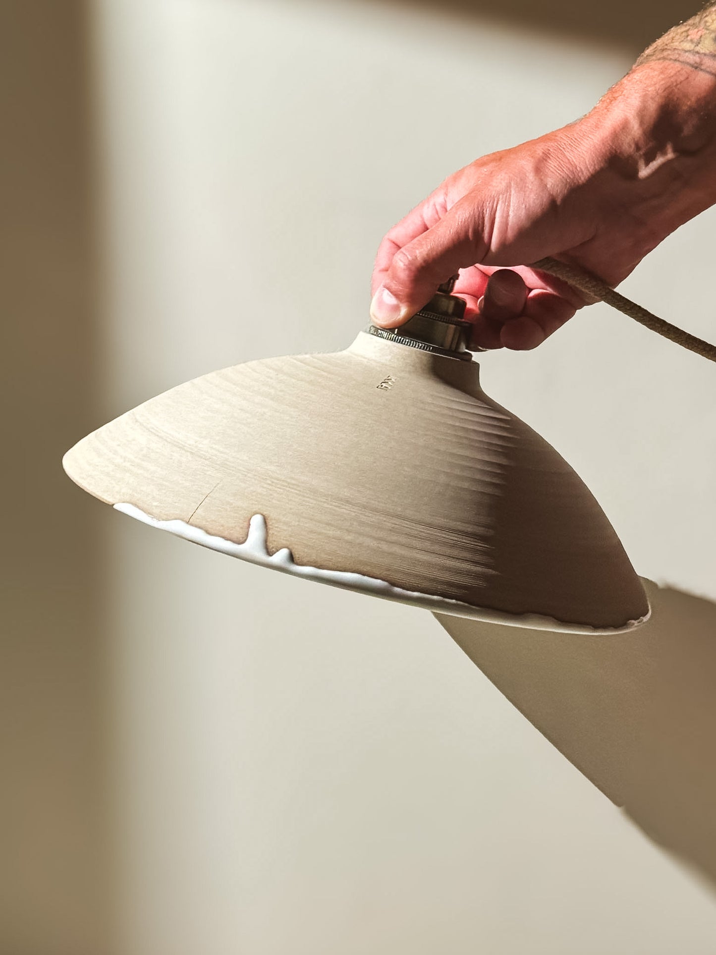 Ceramic Lamp Shade – Yuki #01