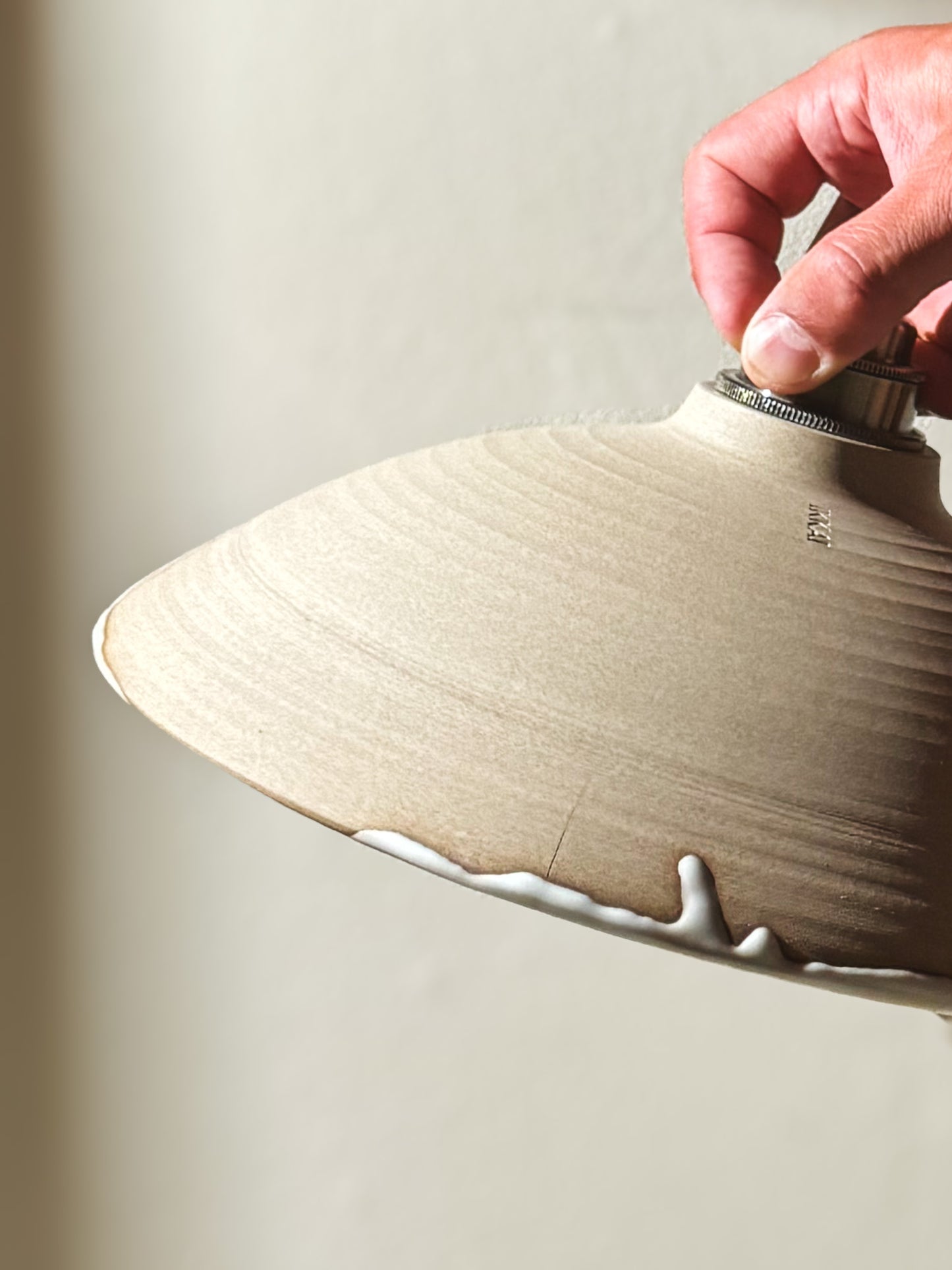 Ceramic Lamp Shade – Yuki #01