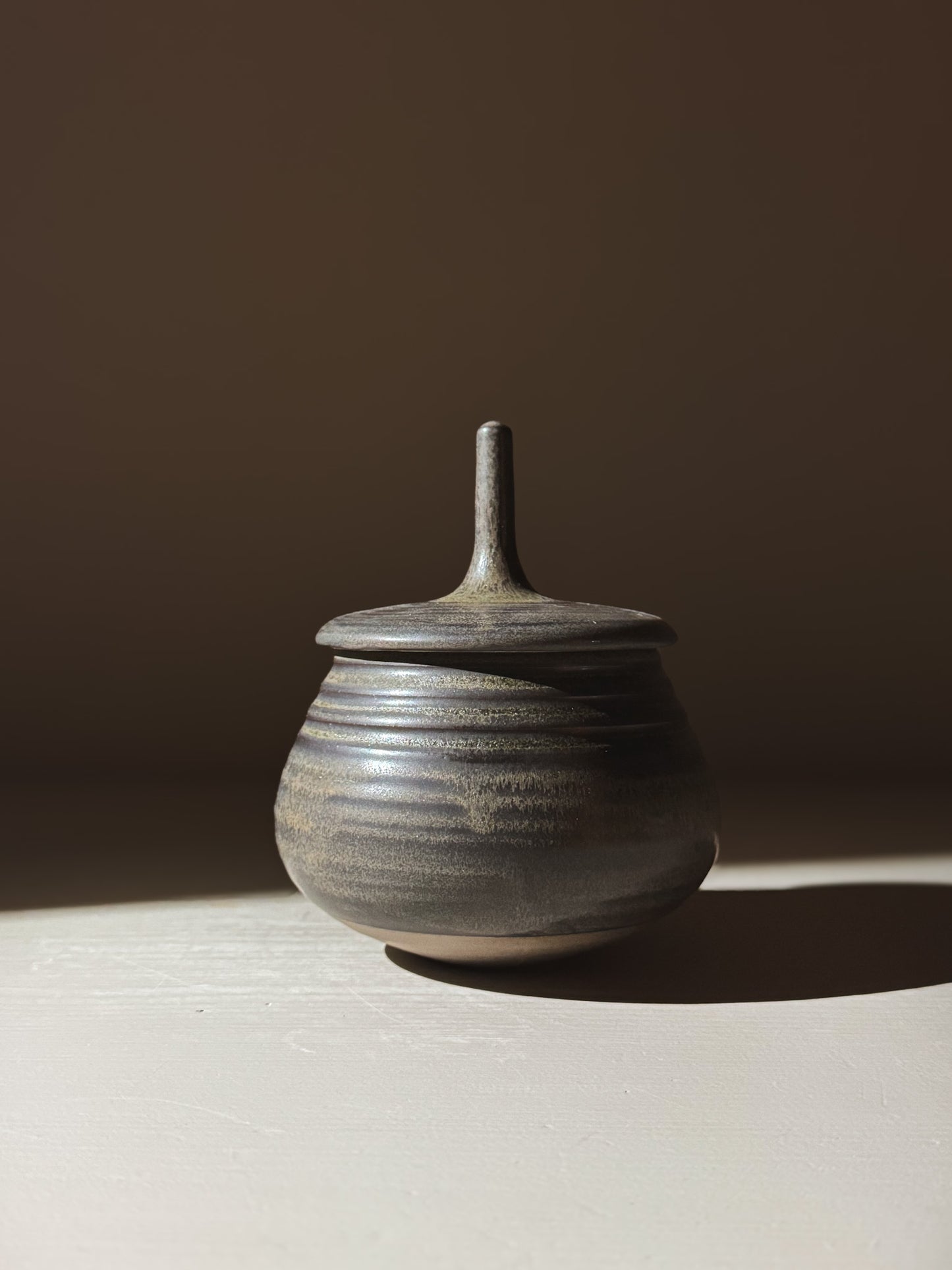 Pot met Deksel - Zwarte Truffle #02
