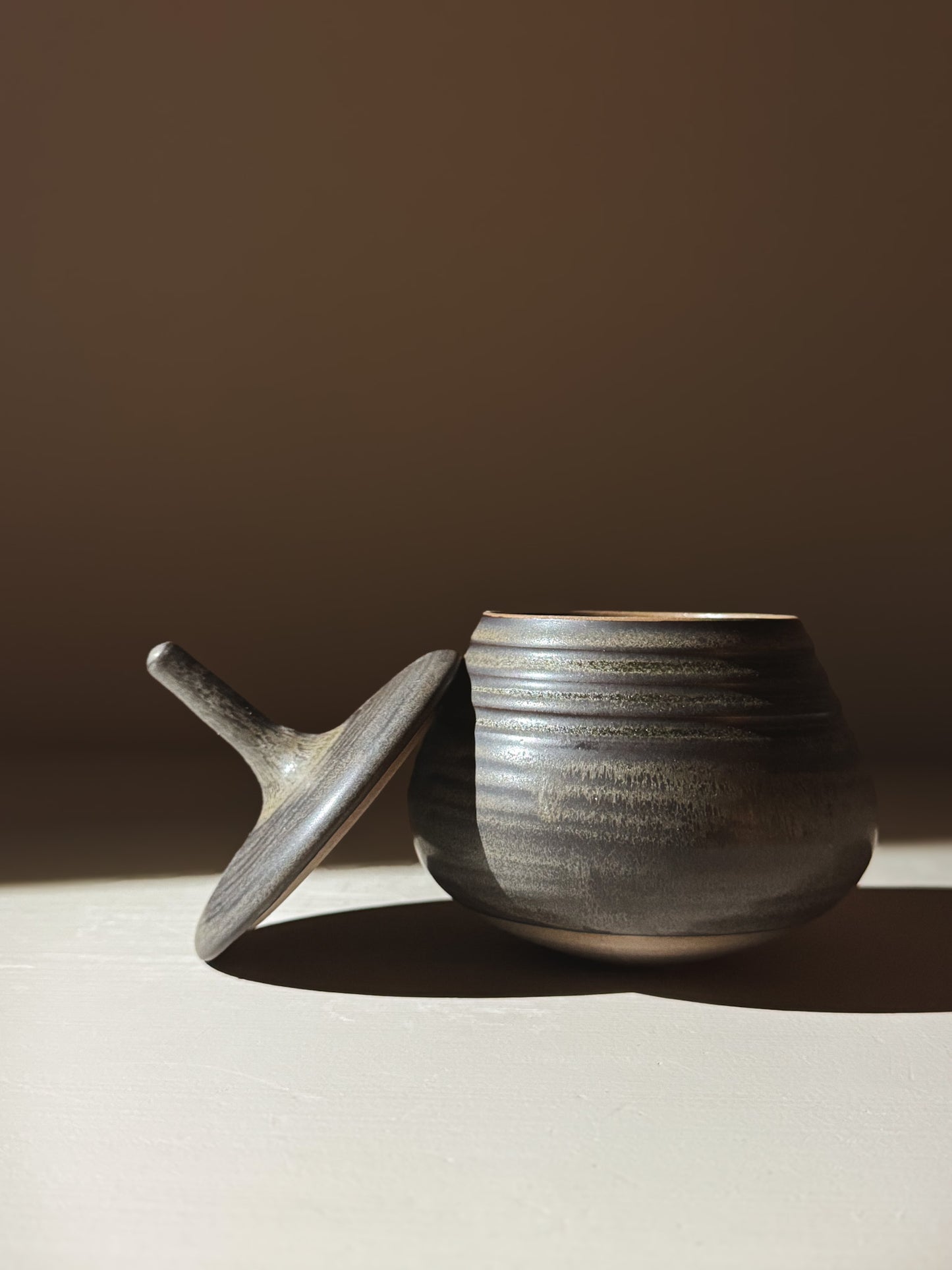 Pot met Deksel - Zwarte Truffle #02
