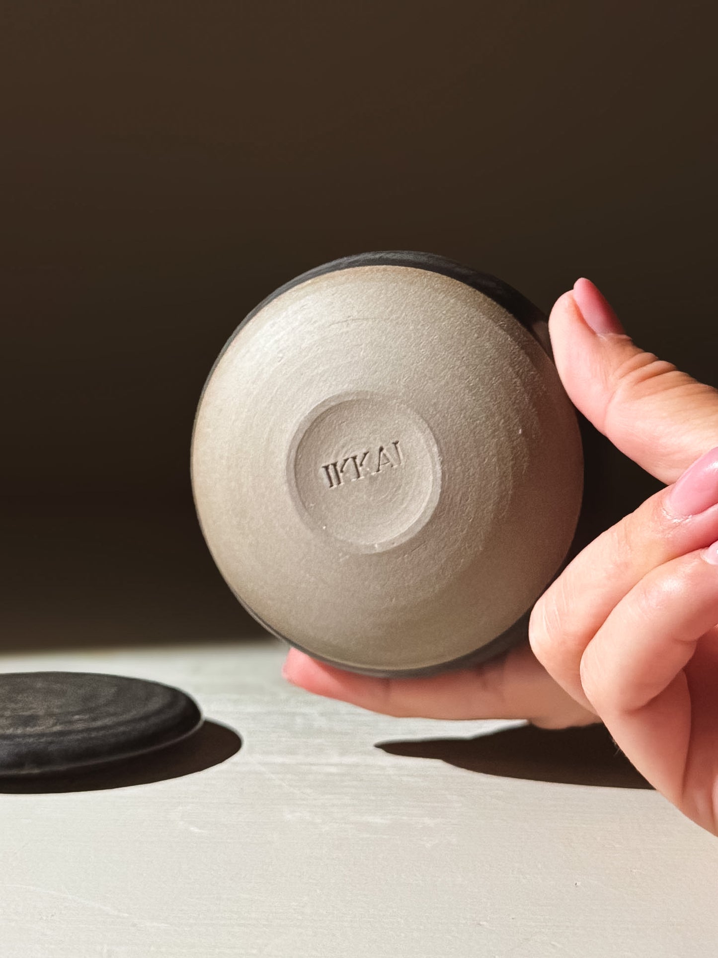 Lidded Jar - Black Truffle #03