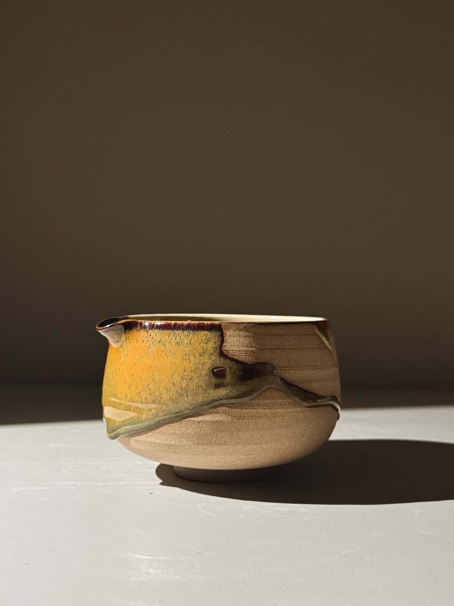 Matcha Bowl with Spout – Inyo #01