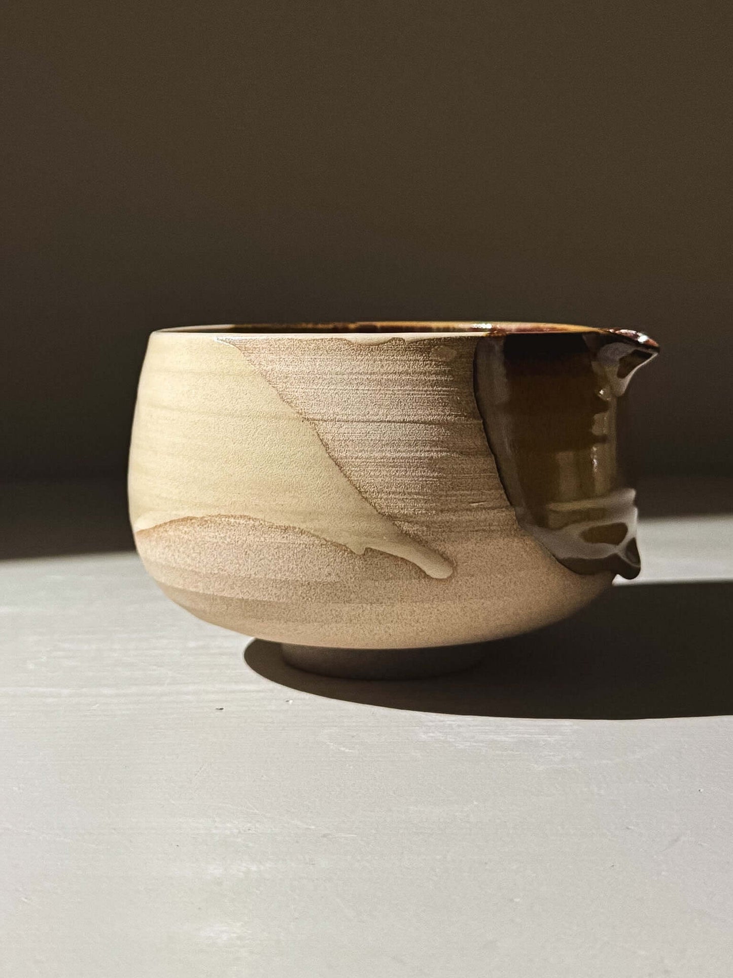 Matcha Bowl with Spout – Inyo #01