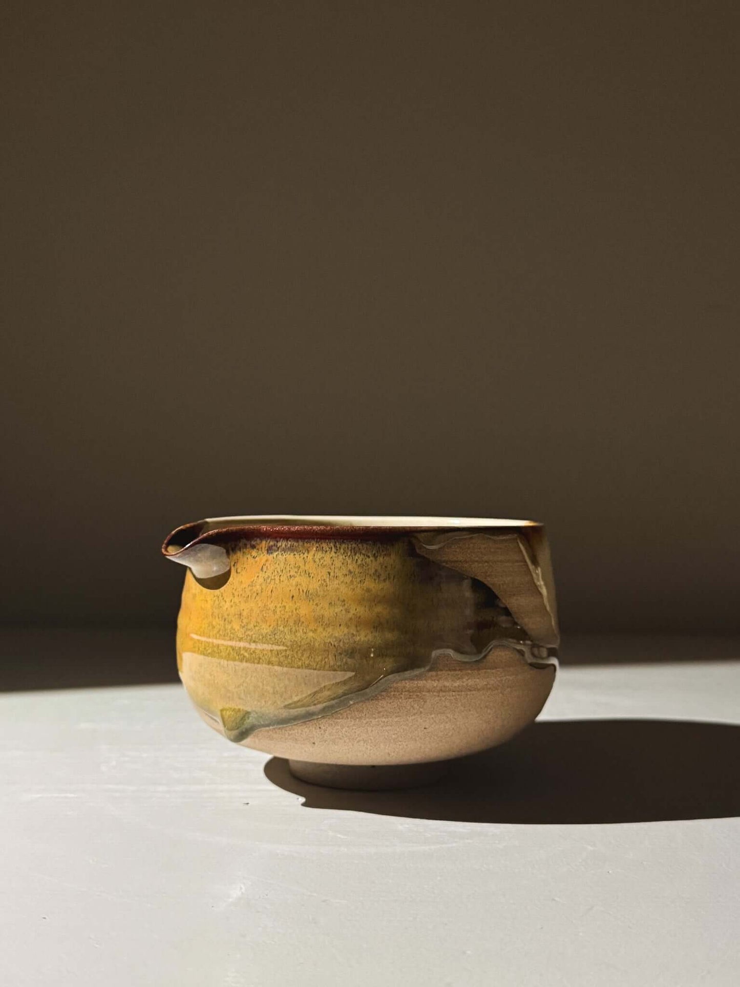 Matcha Bowl with Spout – Inyo #02