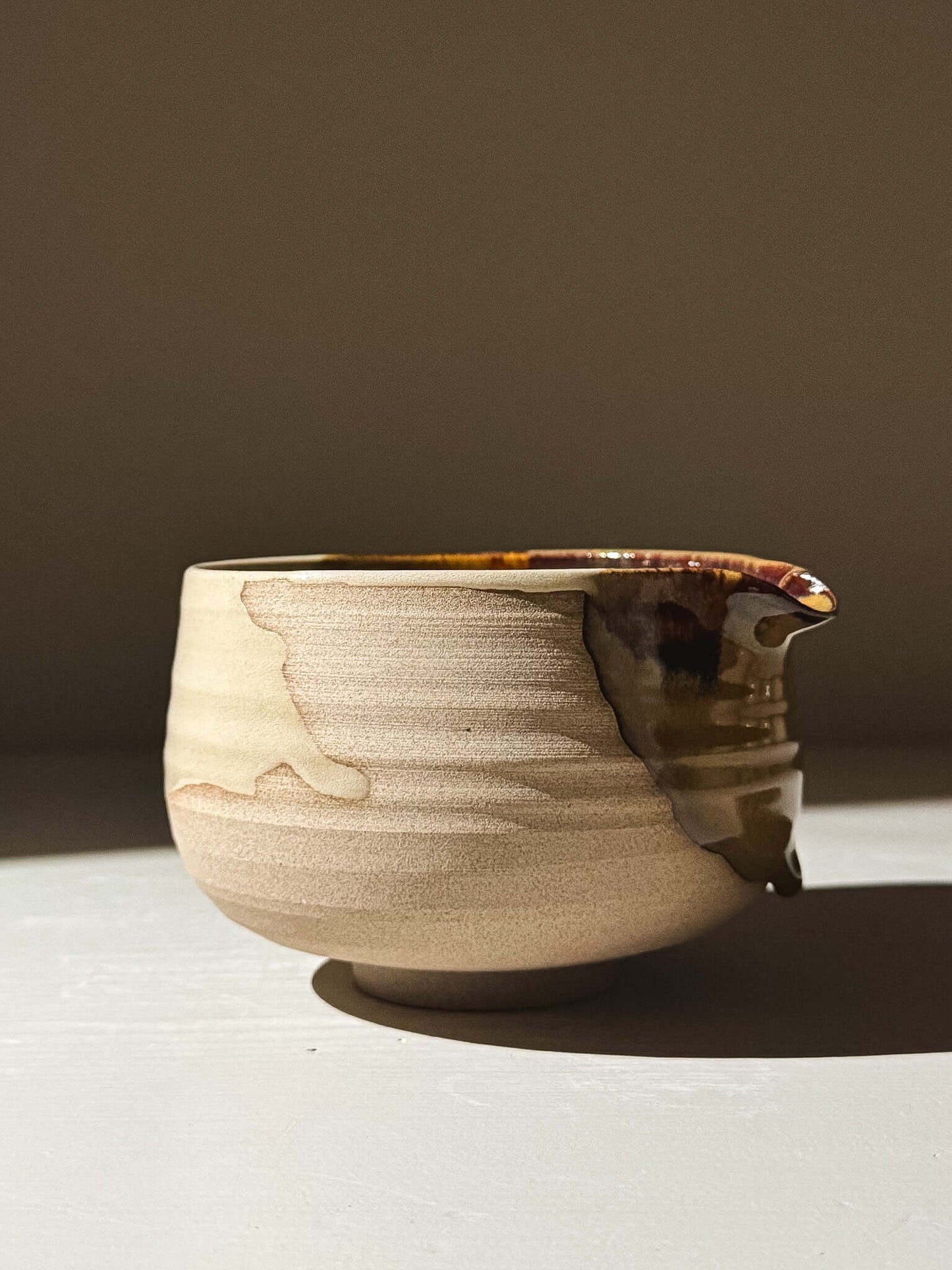Matcha Bowl with Spout – Inyo #02