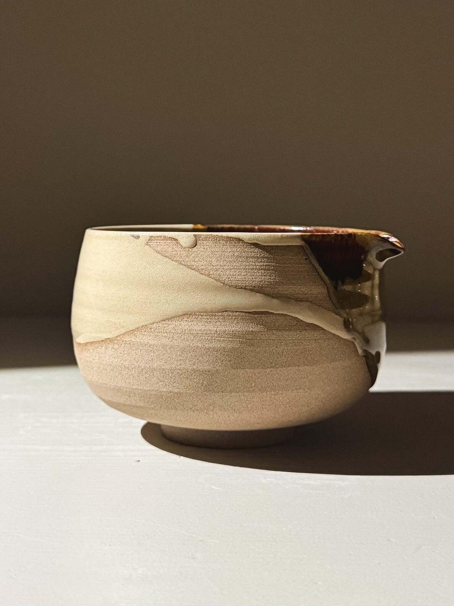 Matcha Bowl with Spout – Inyo #03