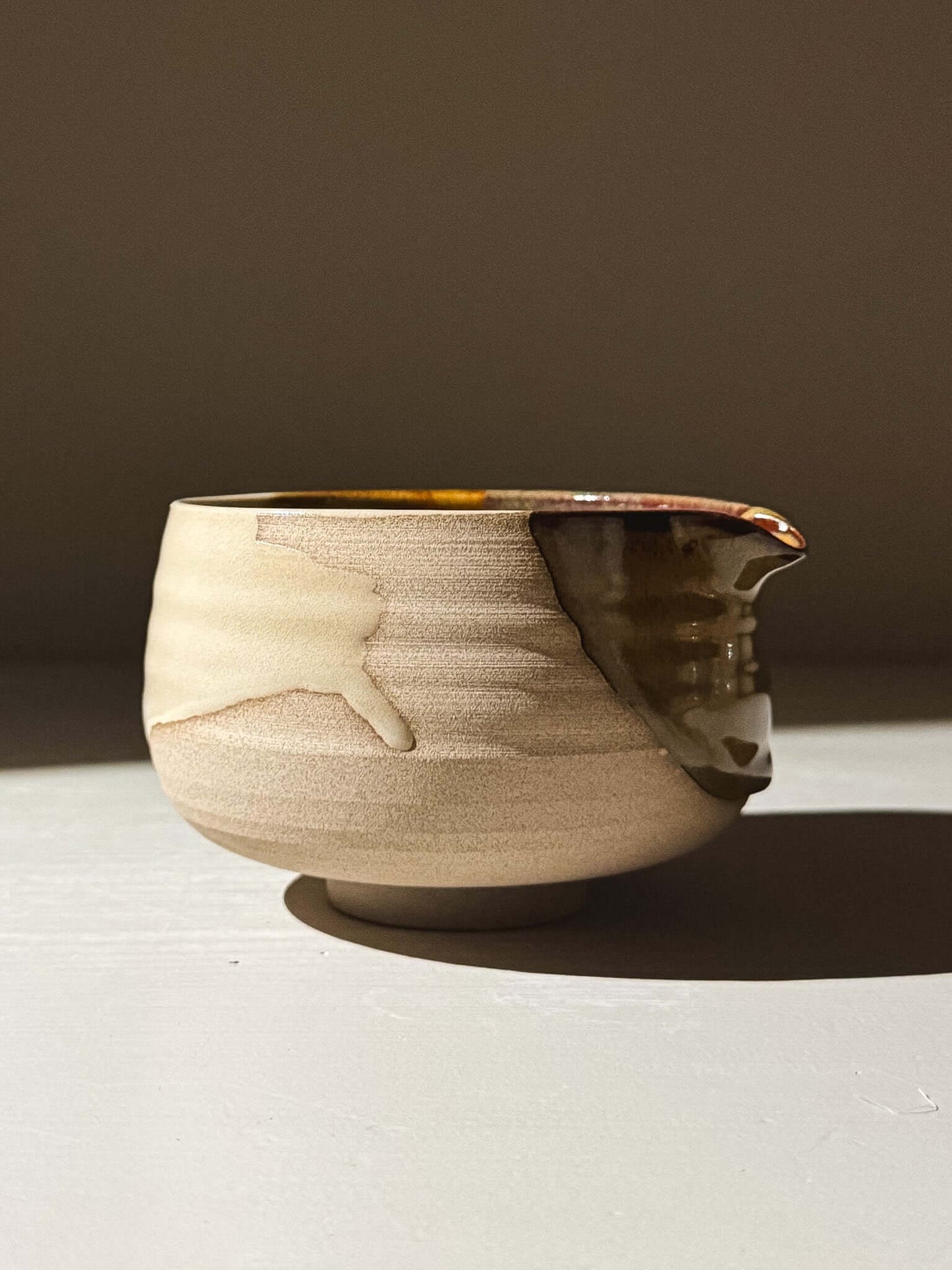 Matcha Bowl with Spout – Inyo #04